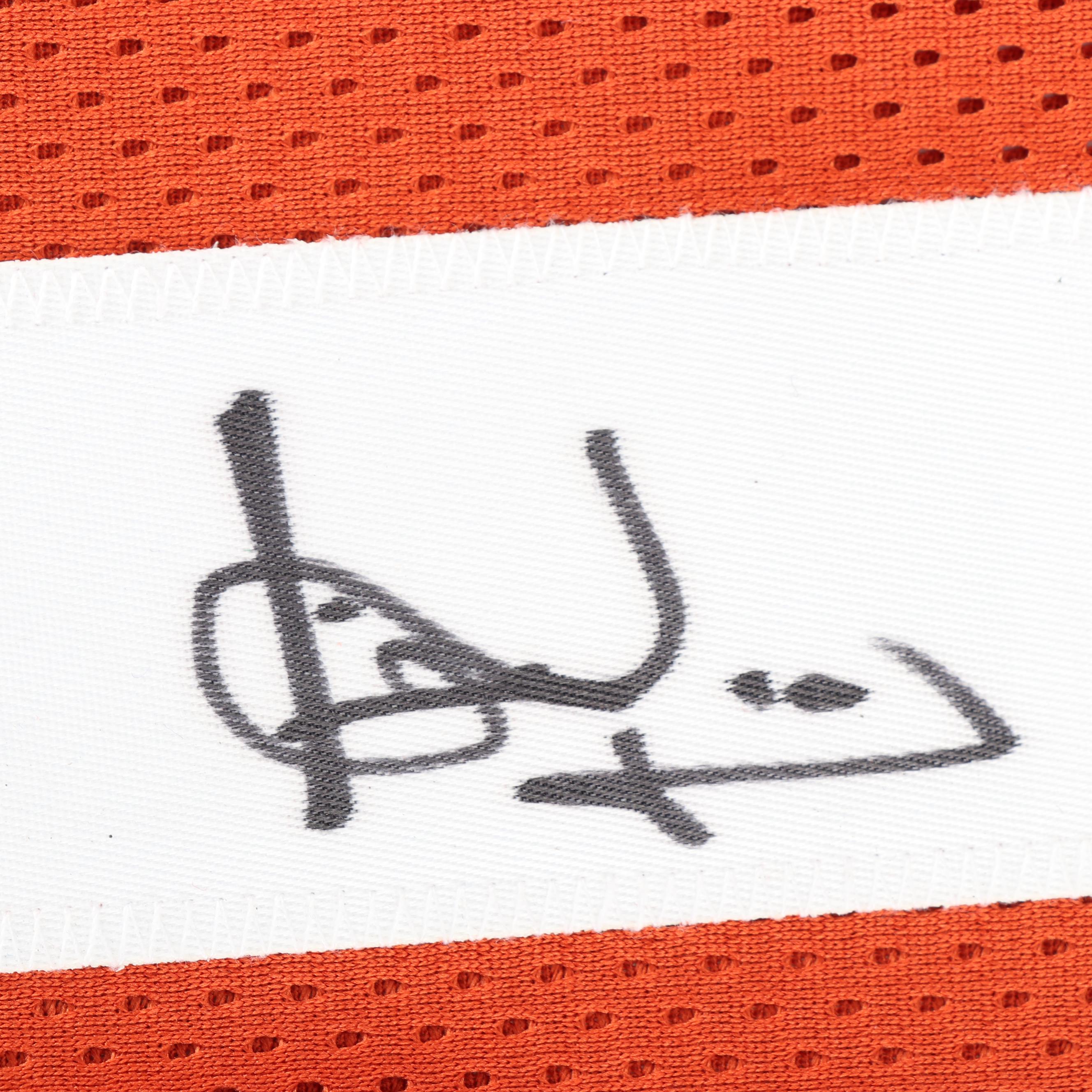 Vince Young Autographed University of Texas Football Jersey - JSA COA