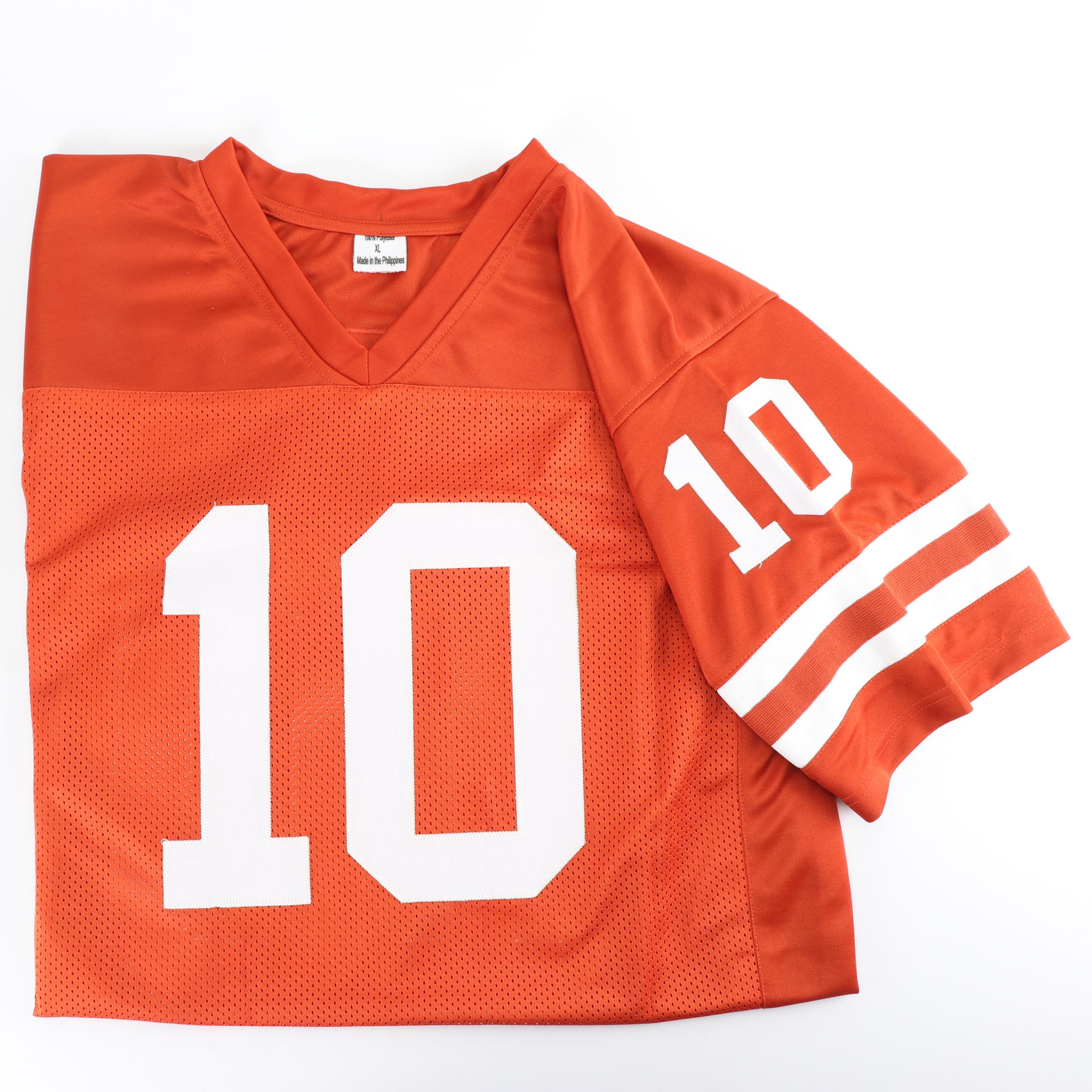 Vince Young Autographed University of Texas Football Jersey - JSA COA