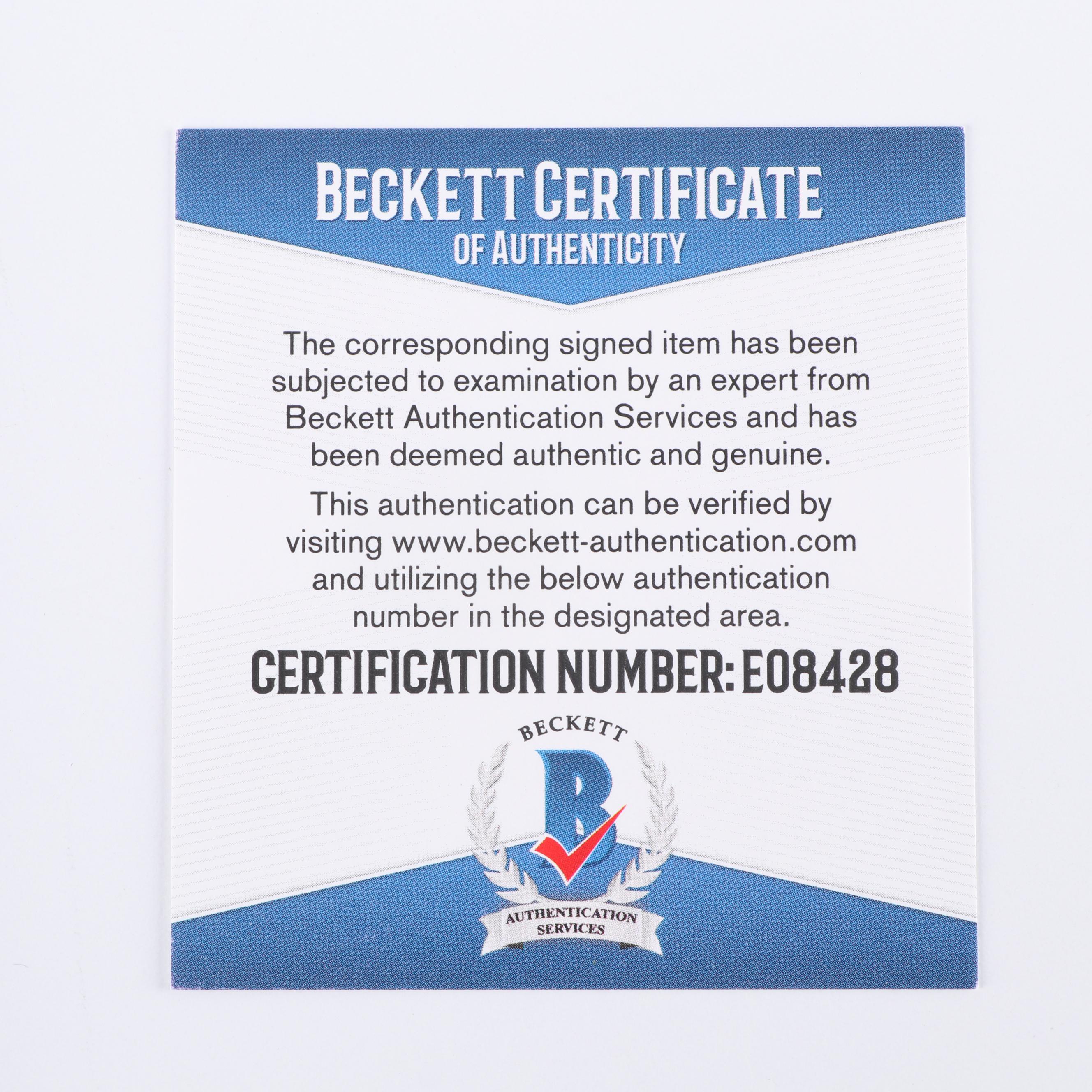 Jason Alexander Autographed "Seinfeld: The Contest" Script - Beckett COA