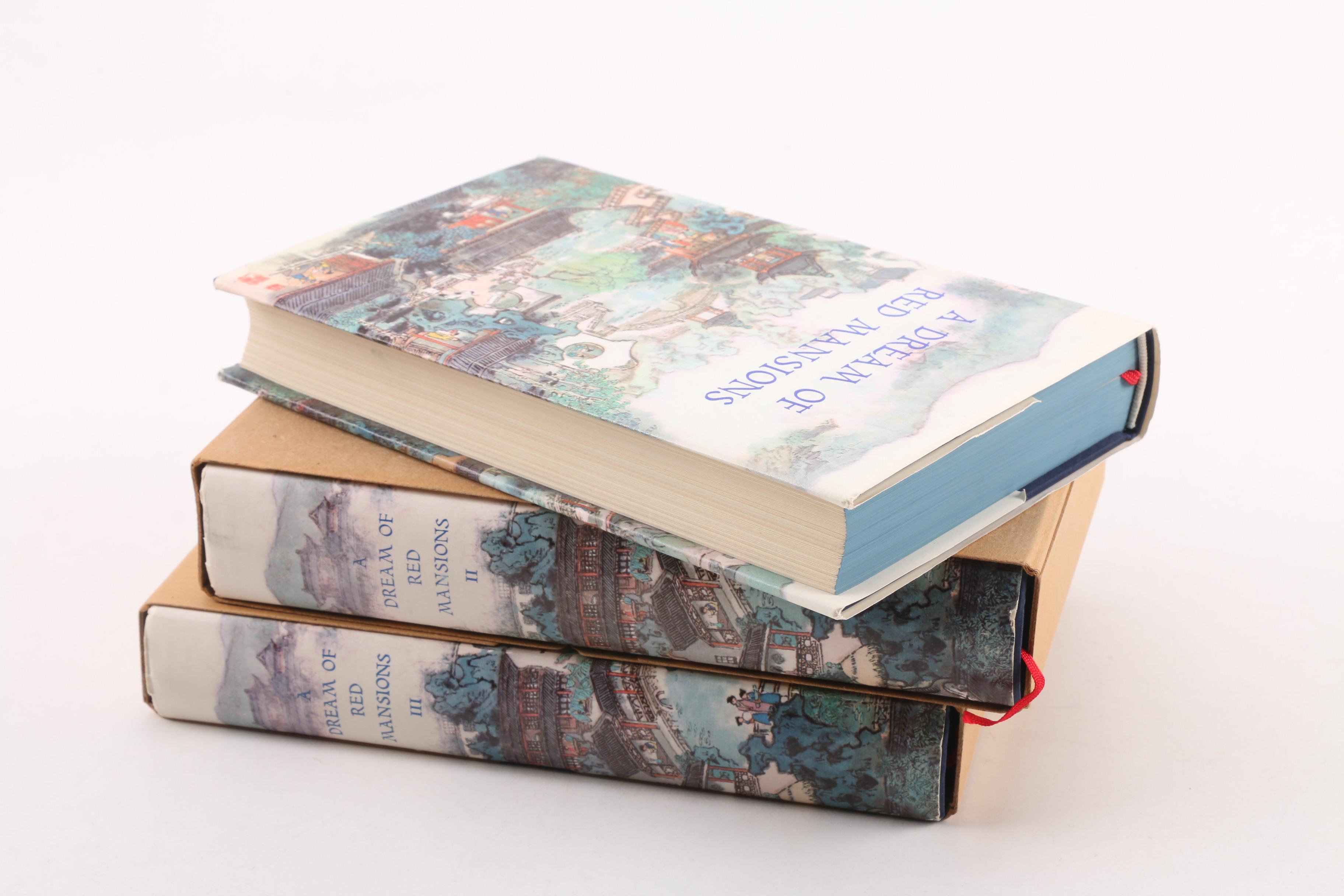 1978 "A Dream of Red Mansions" by Tsao Hsueh-Chin in Three Volumes