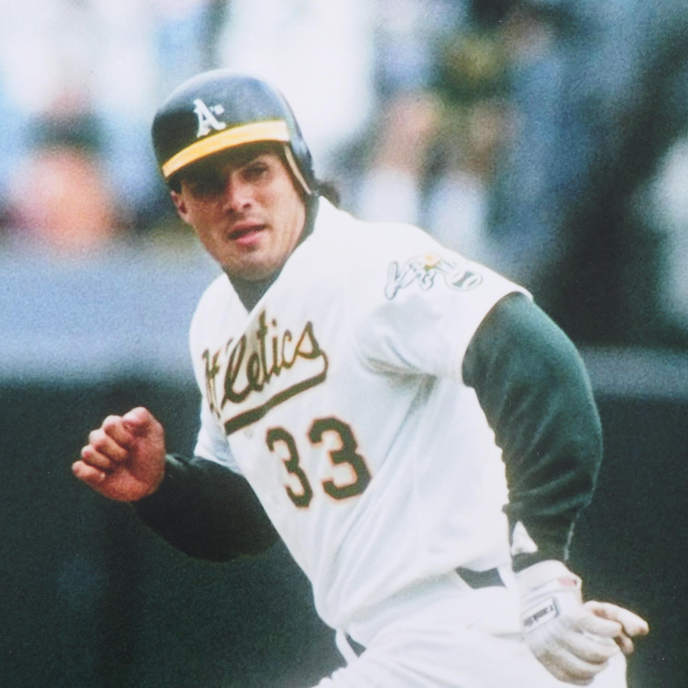 Jose Canseco Autographed Digital Print - Beckett COA