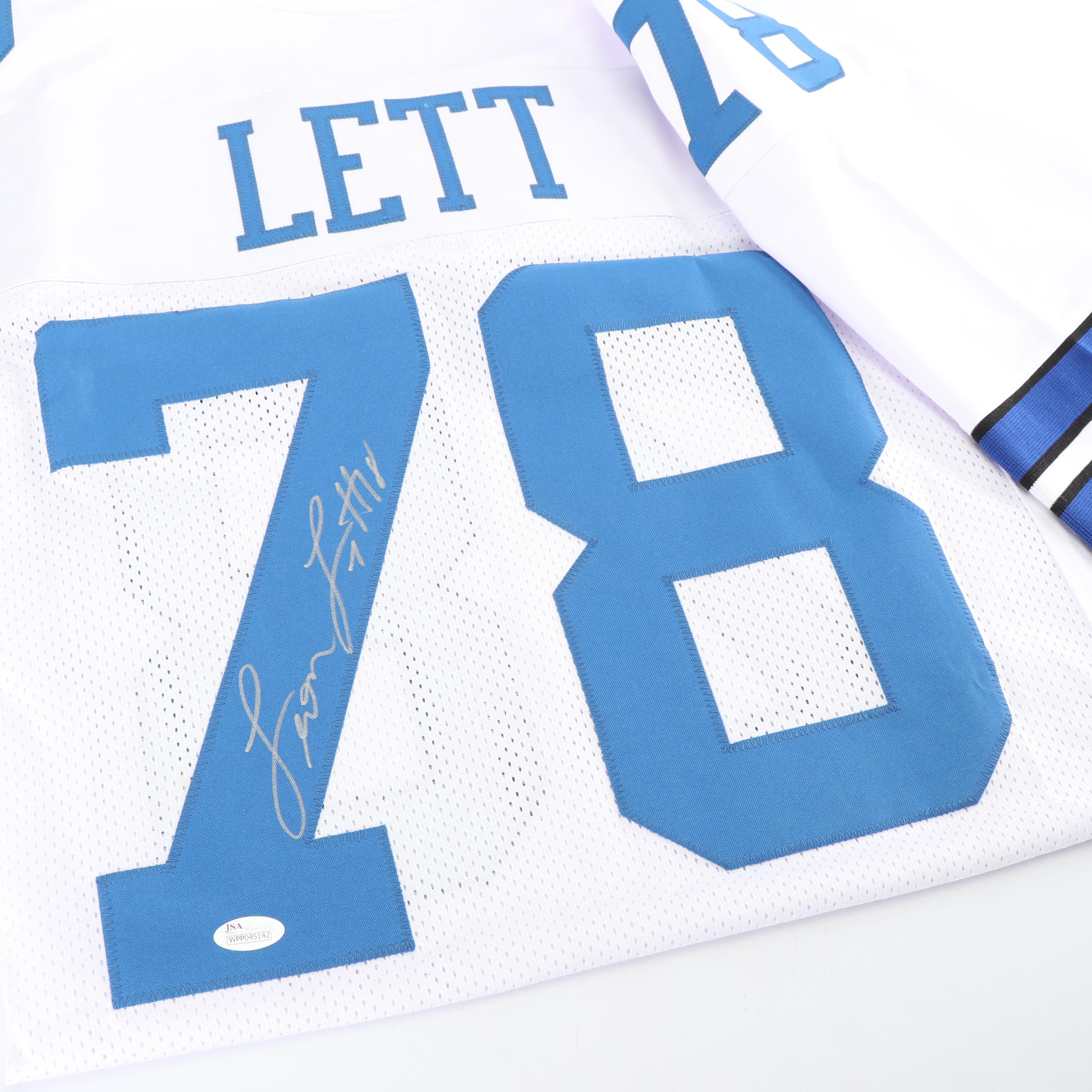 Leon Lett Autographed Dallas Cowboys Jersey - JSA COA
