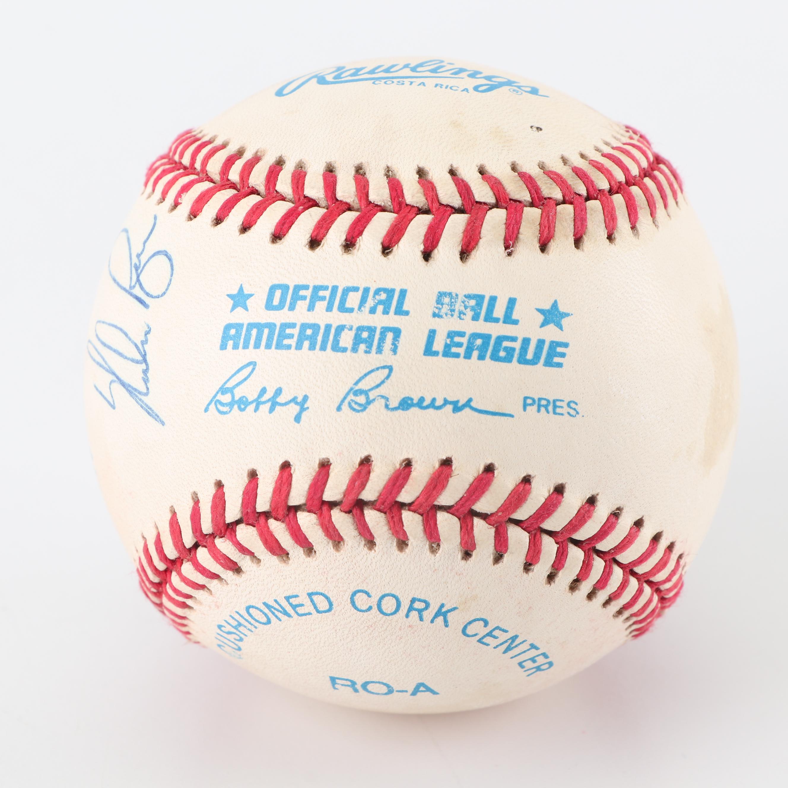 Nolan Ryan Signed Baseball