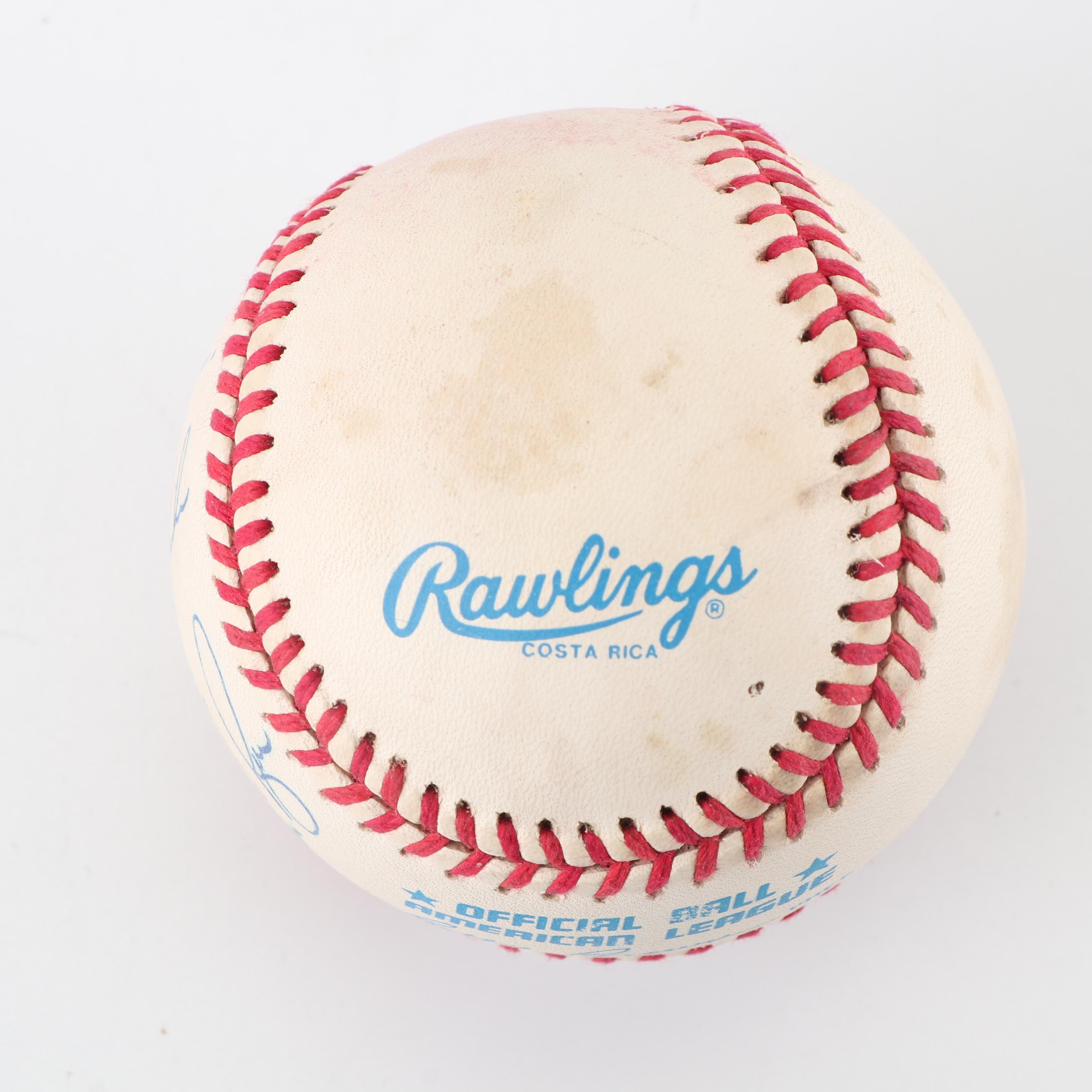 Nolan Ryan Signed Baseball