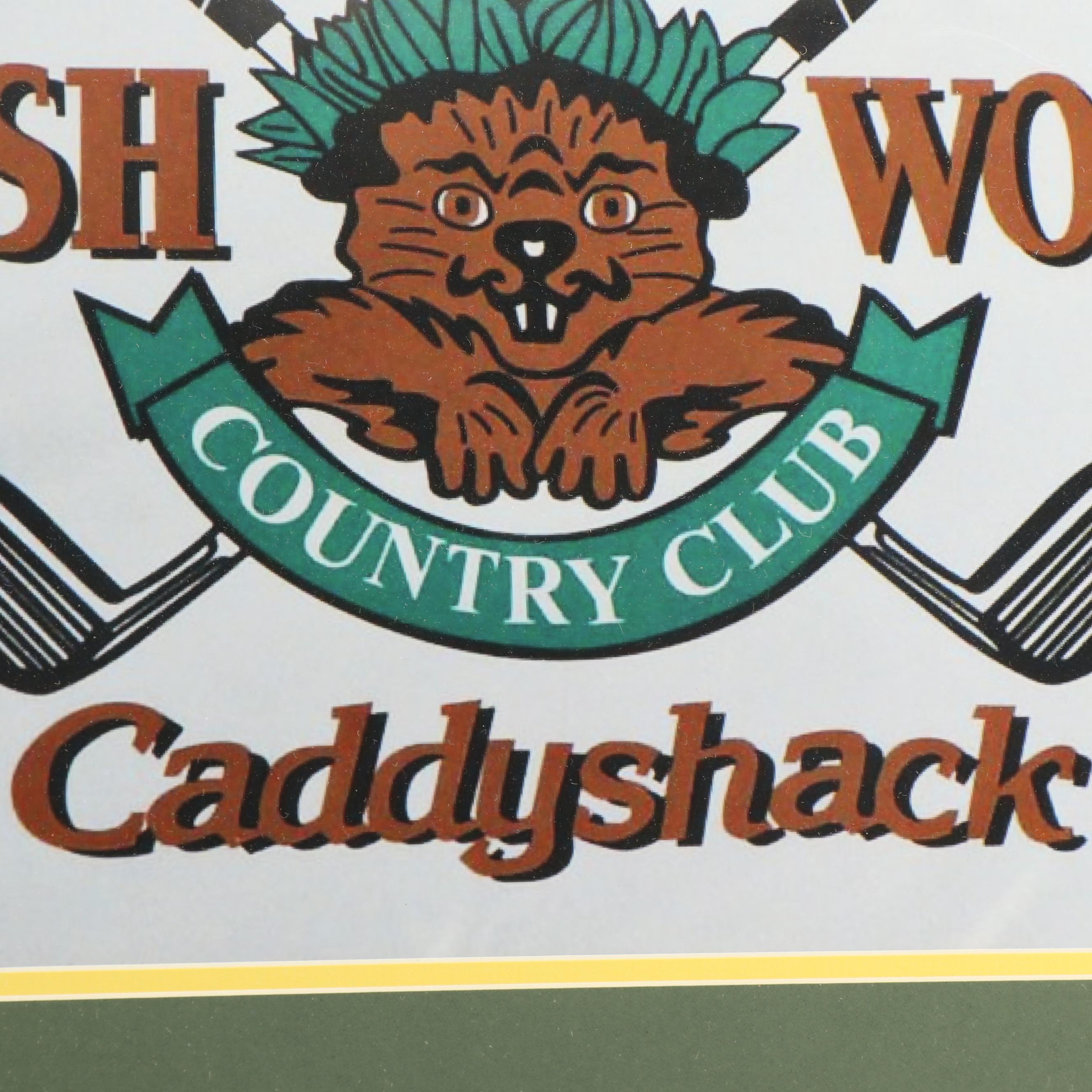 "Caddyshack" Framed Photo Display