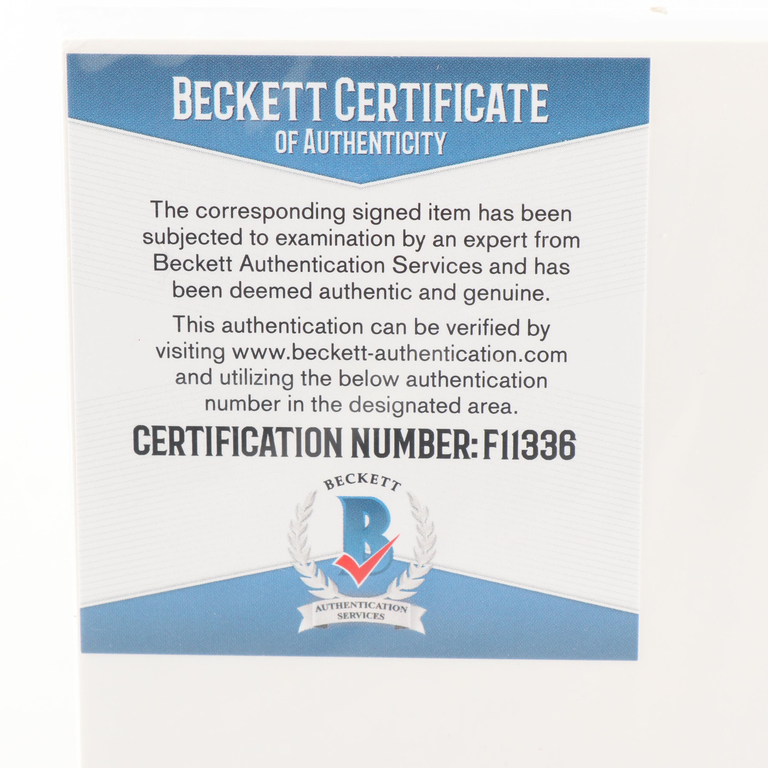 Jason Garrett Autographed Photo