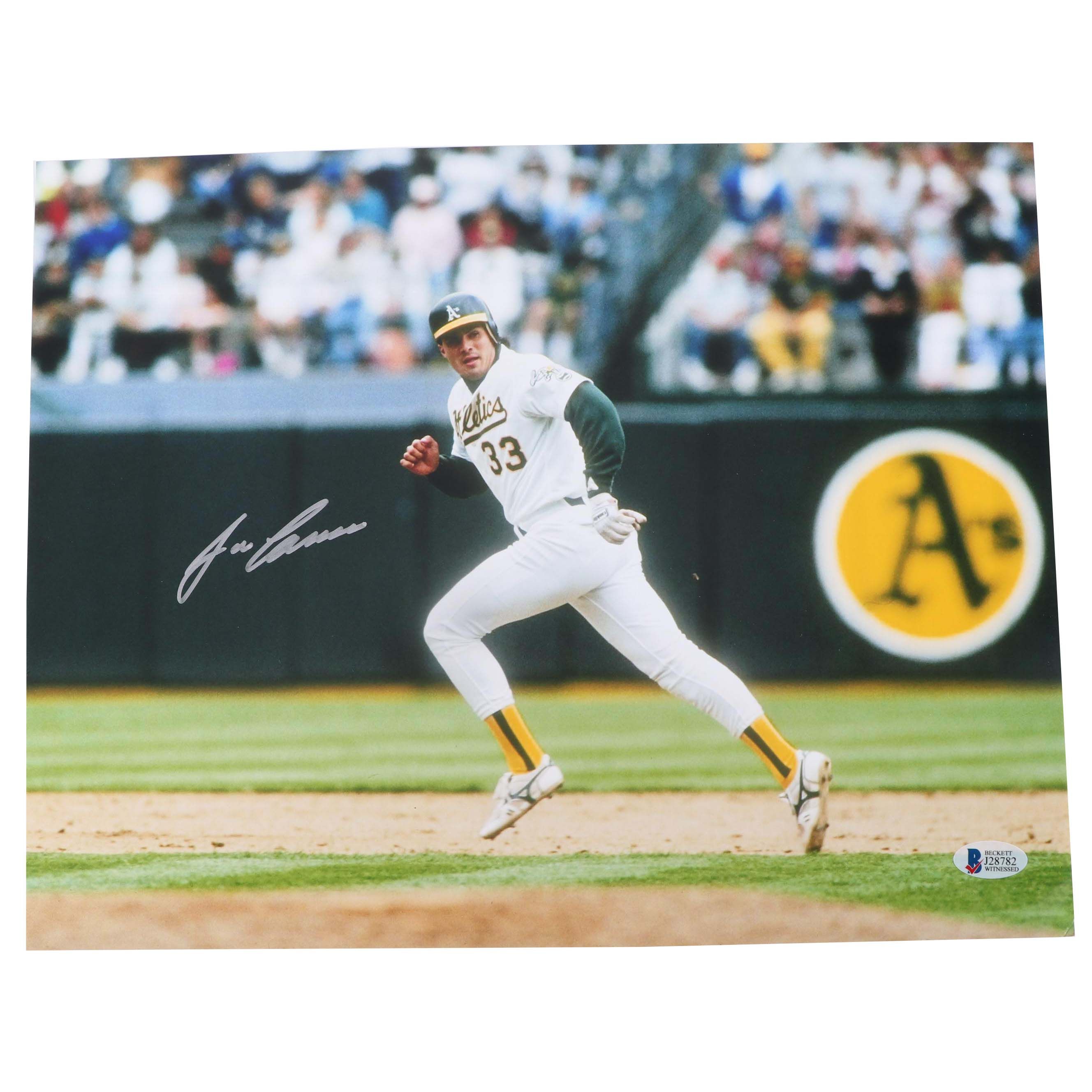 Jose Canseco Autographed Digital Print - Beckett COA