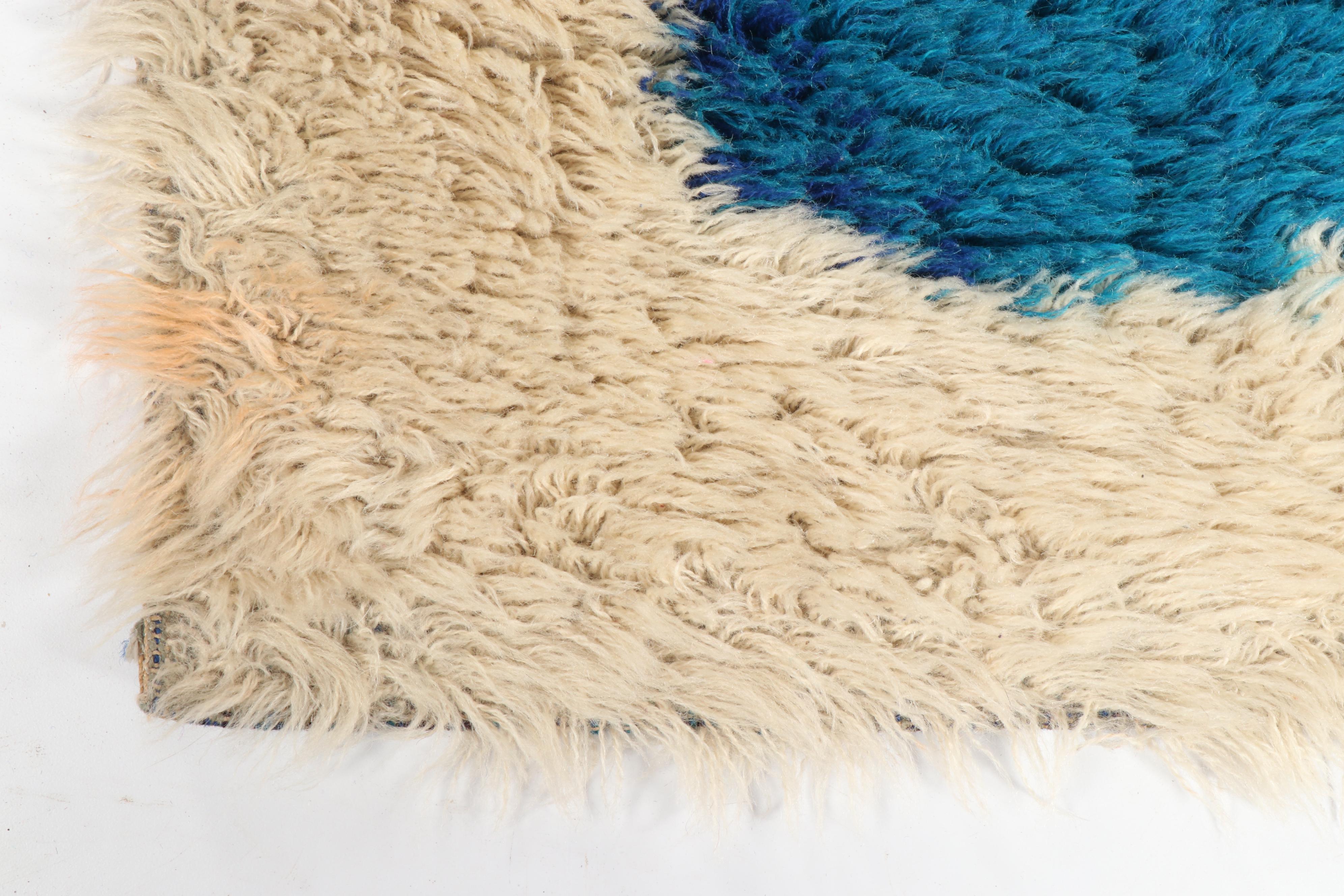 Power-Loomed Højer Eksport "Joker" Wilton Weave Area Rug, Mid-Century