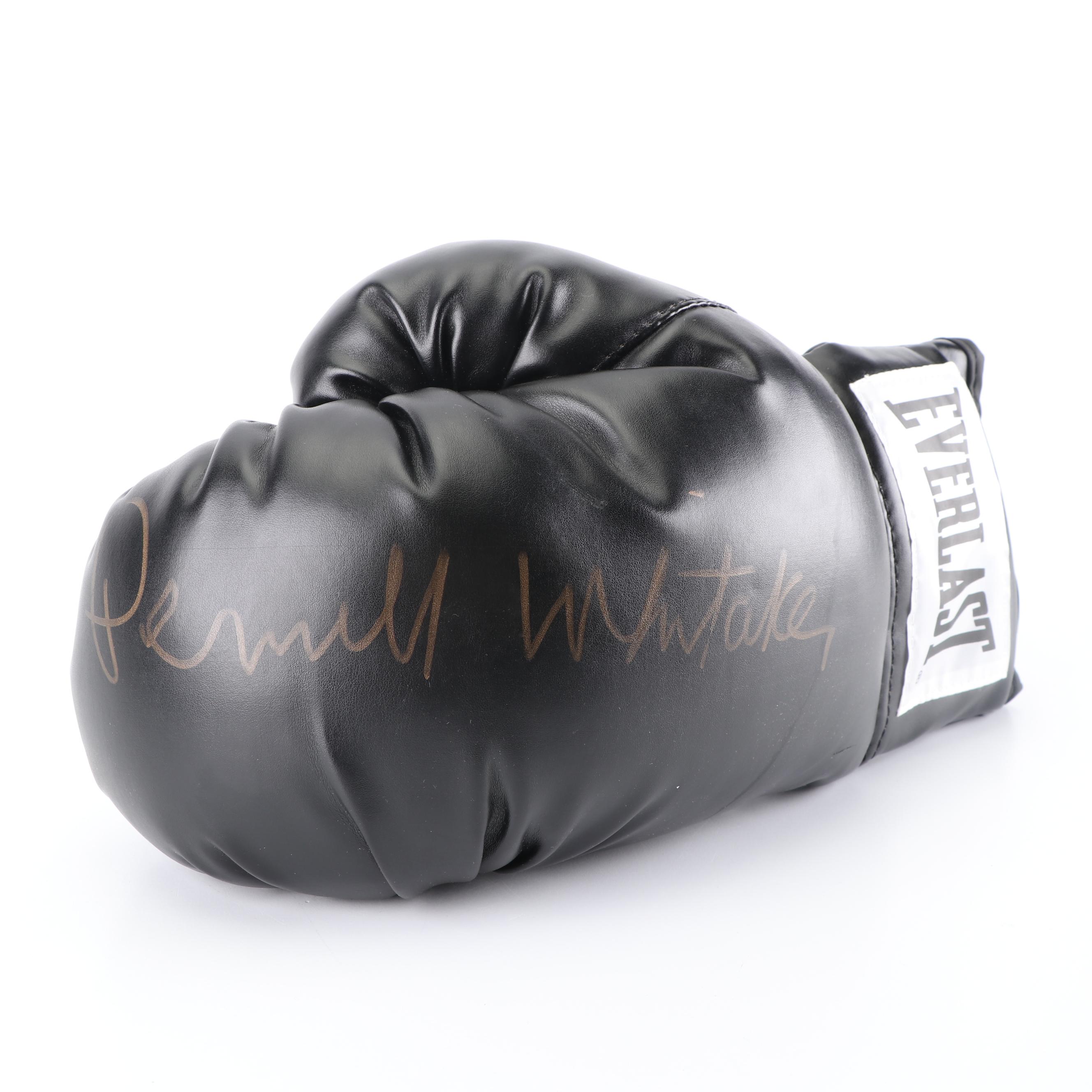 Pernell Whitaker Autographed Everlast Boxing Gloves