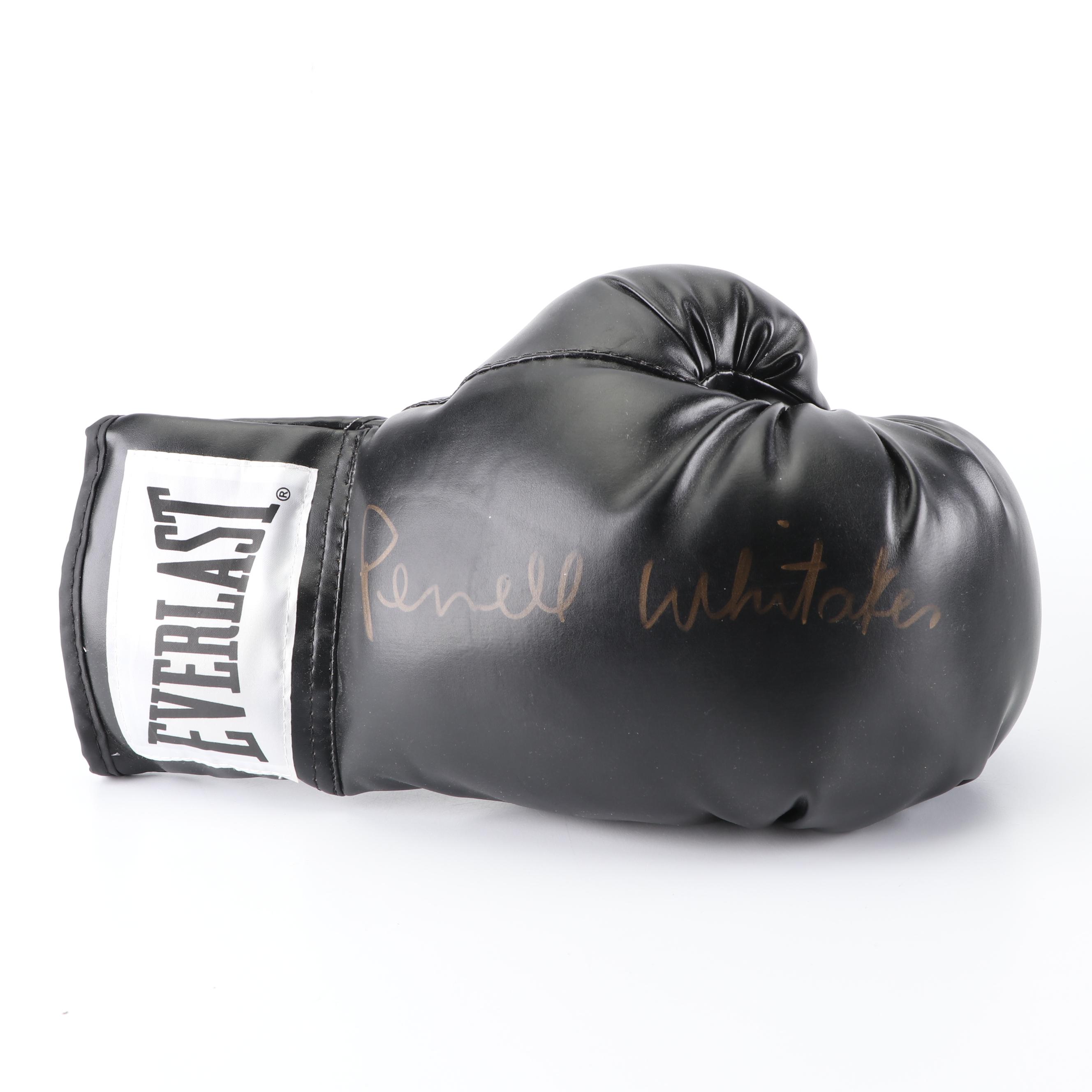 Pernell Whitaker Autographed Everlast Boxing Gloves