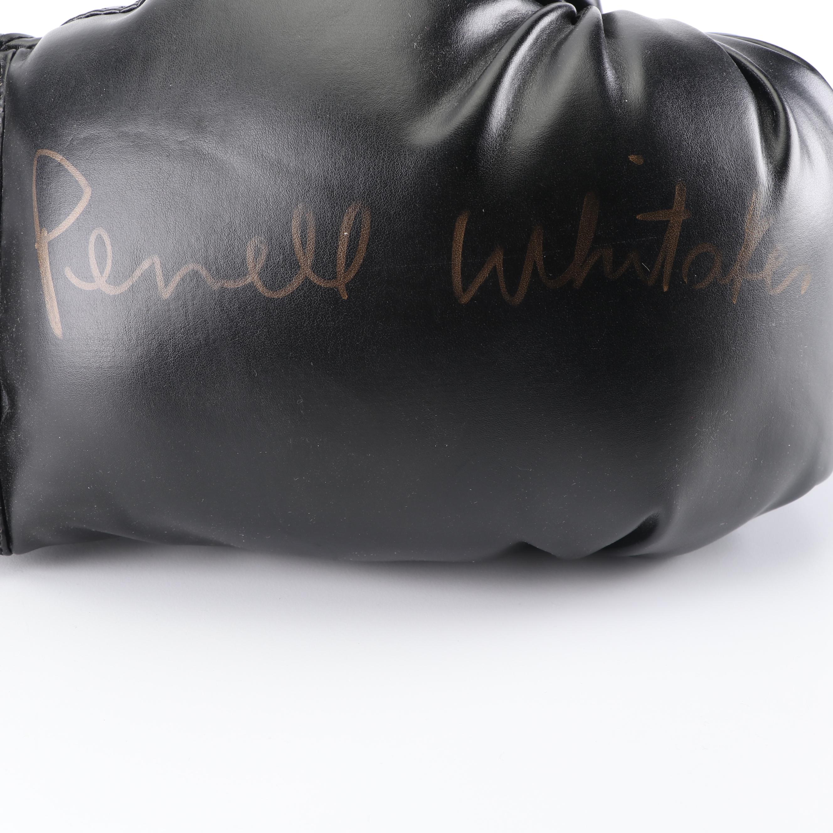 Pernell Whitaker Autographed Everlast Boxing Gloves