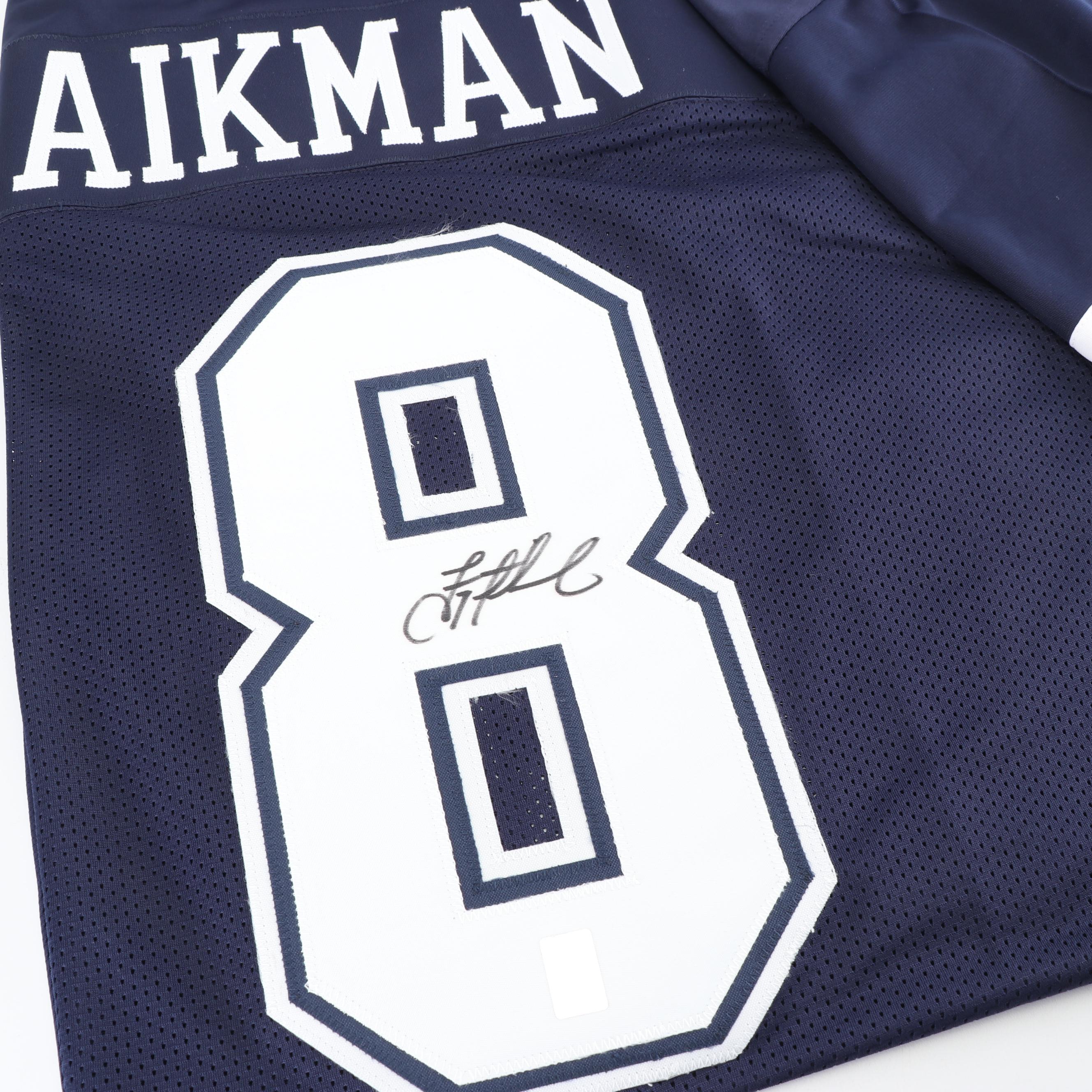 Troy Aikman Autographed Dallas Cowboys Jersey