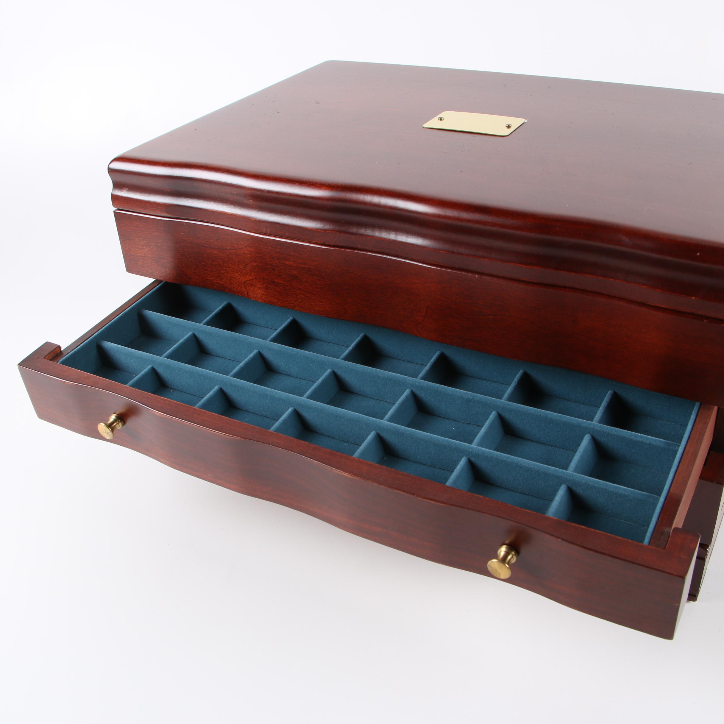 Eureka Manufacturing Co. "Athena" Jewelry Box