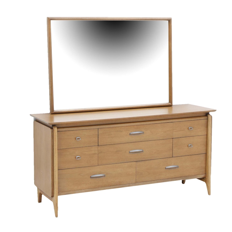 Drexel Dresser with Mirror, Mid 20th Century