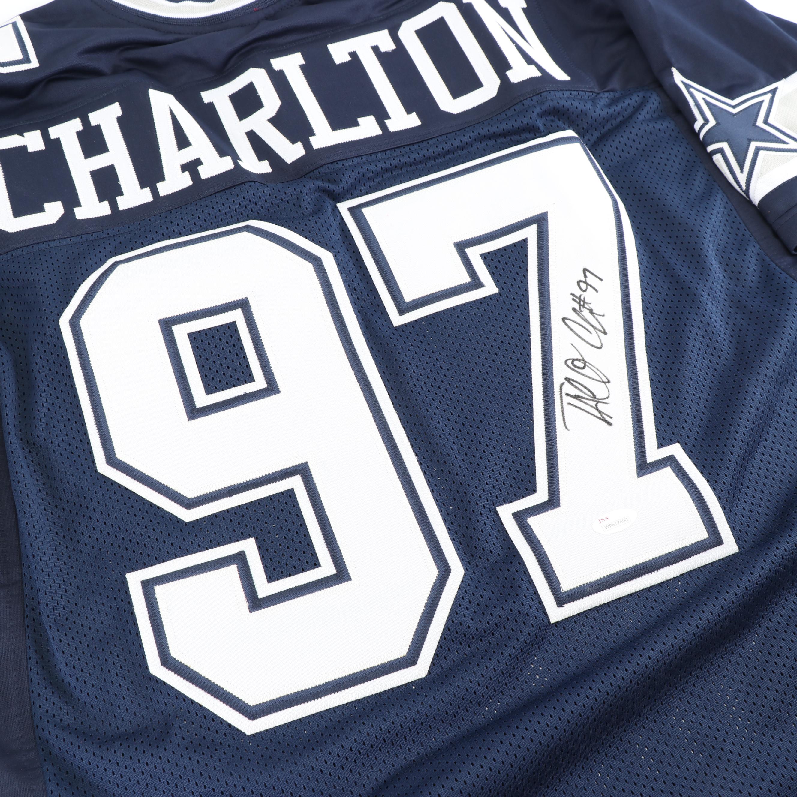 Vidauntae "Taco" Charlton Signed Dallas Cowboys Jersey