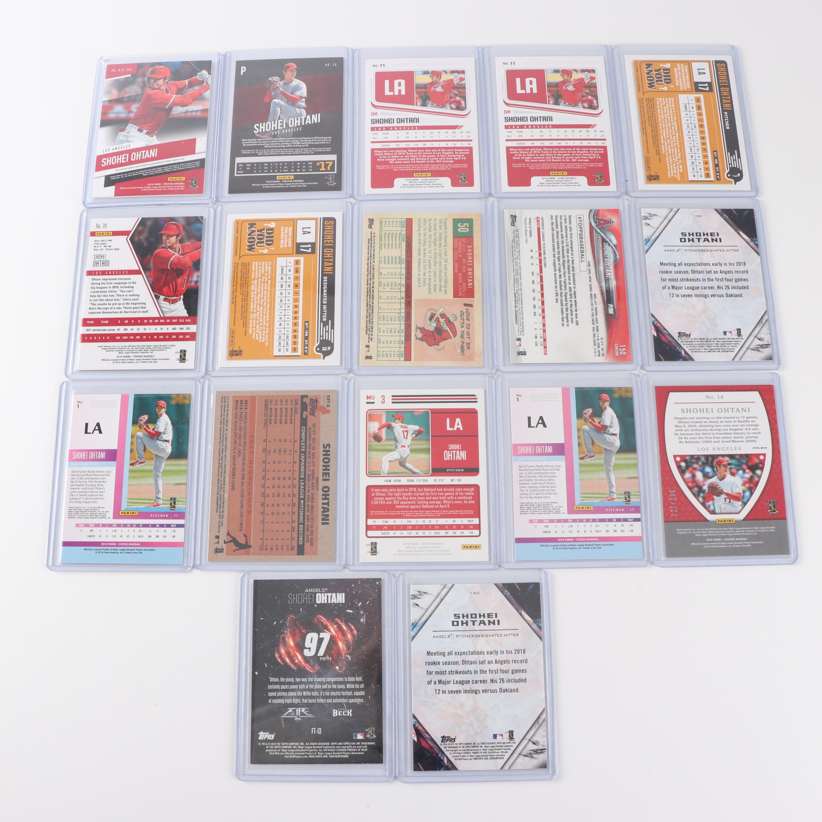 Shohei Ohtani Baseball Cards