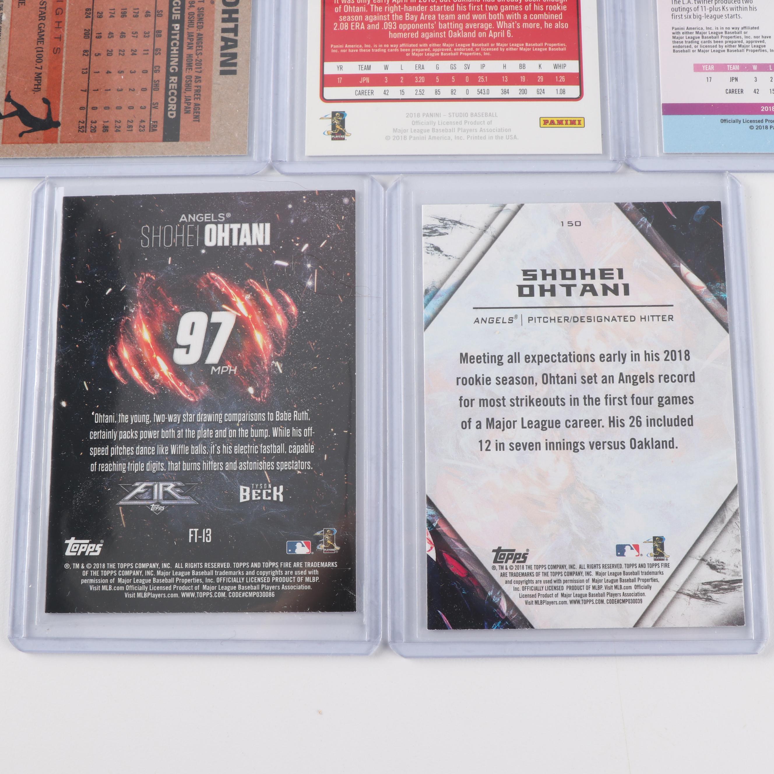 Shohei Ohtani Baseball Cards
