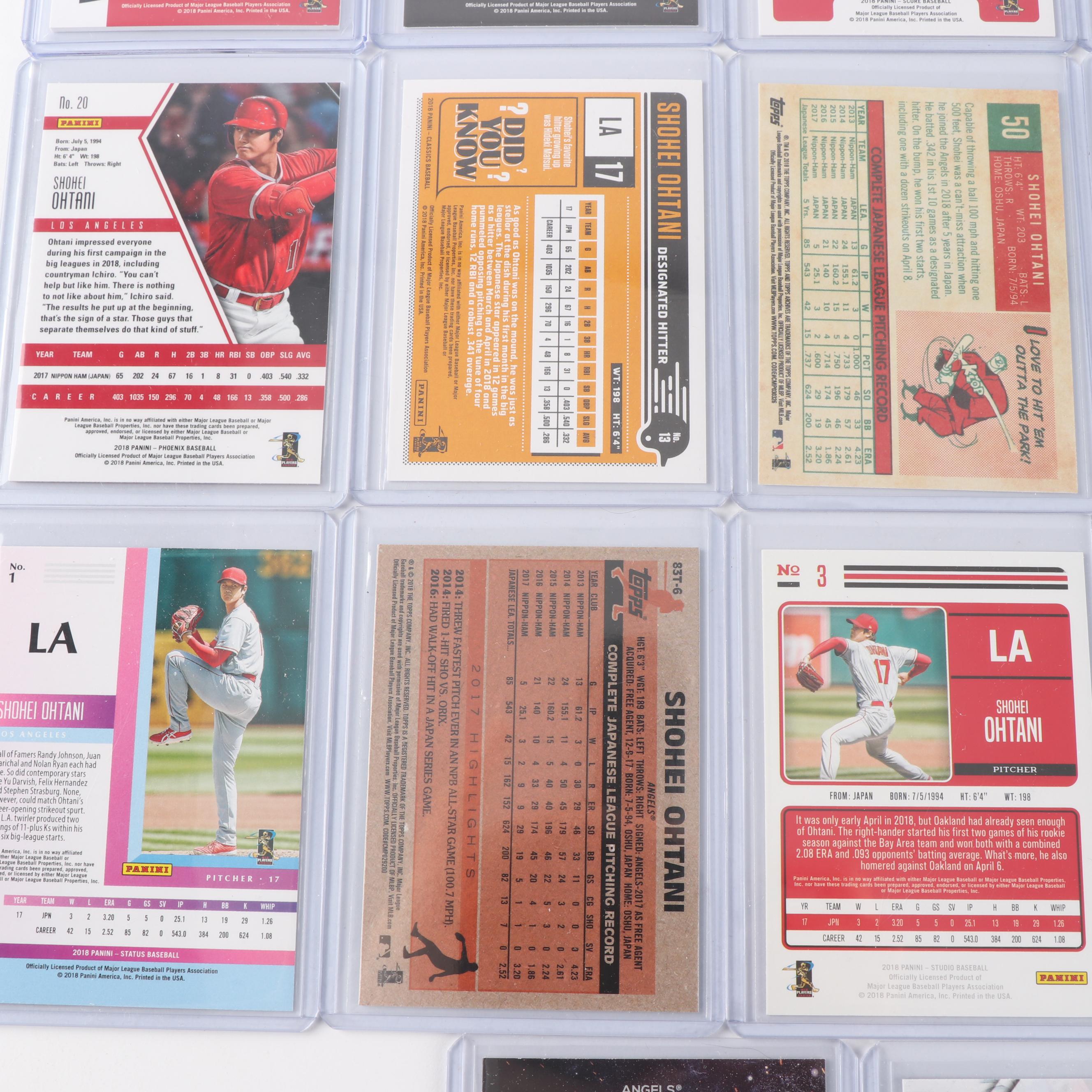 Shohei Ohtani Baseball Cards