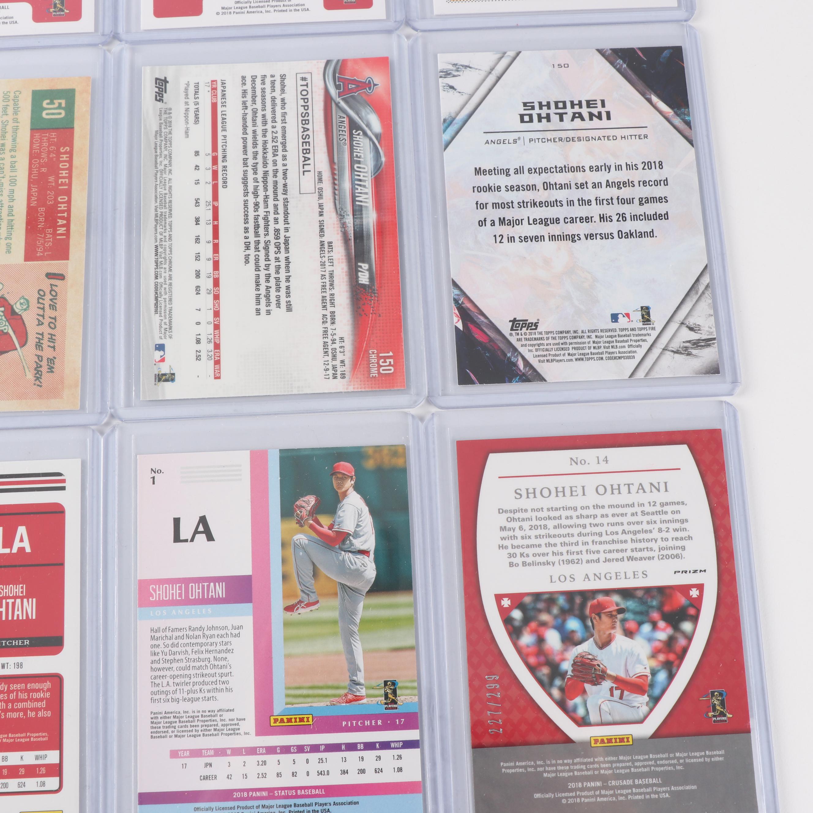 Shohei Ohtani Baseball Cards