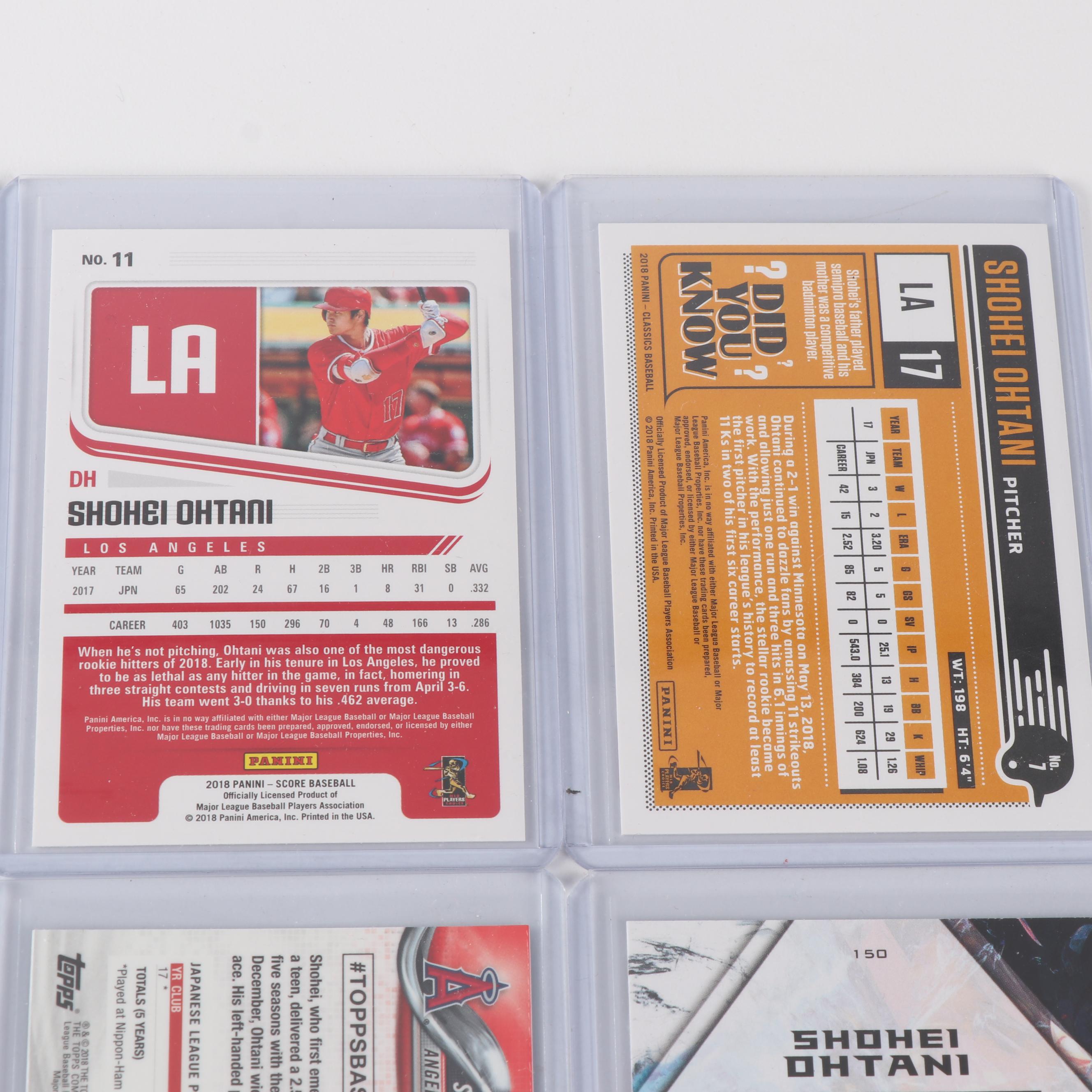 Shohei Ohtani Baseball Cards