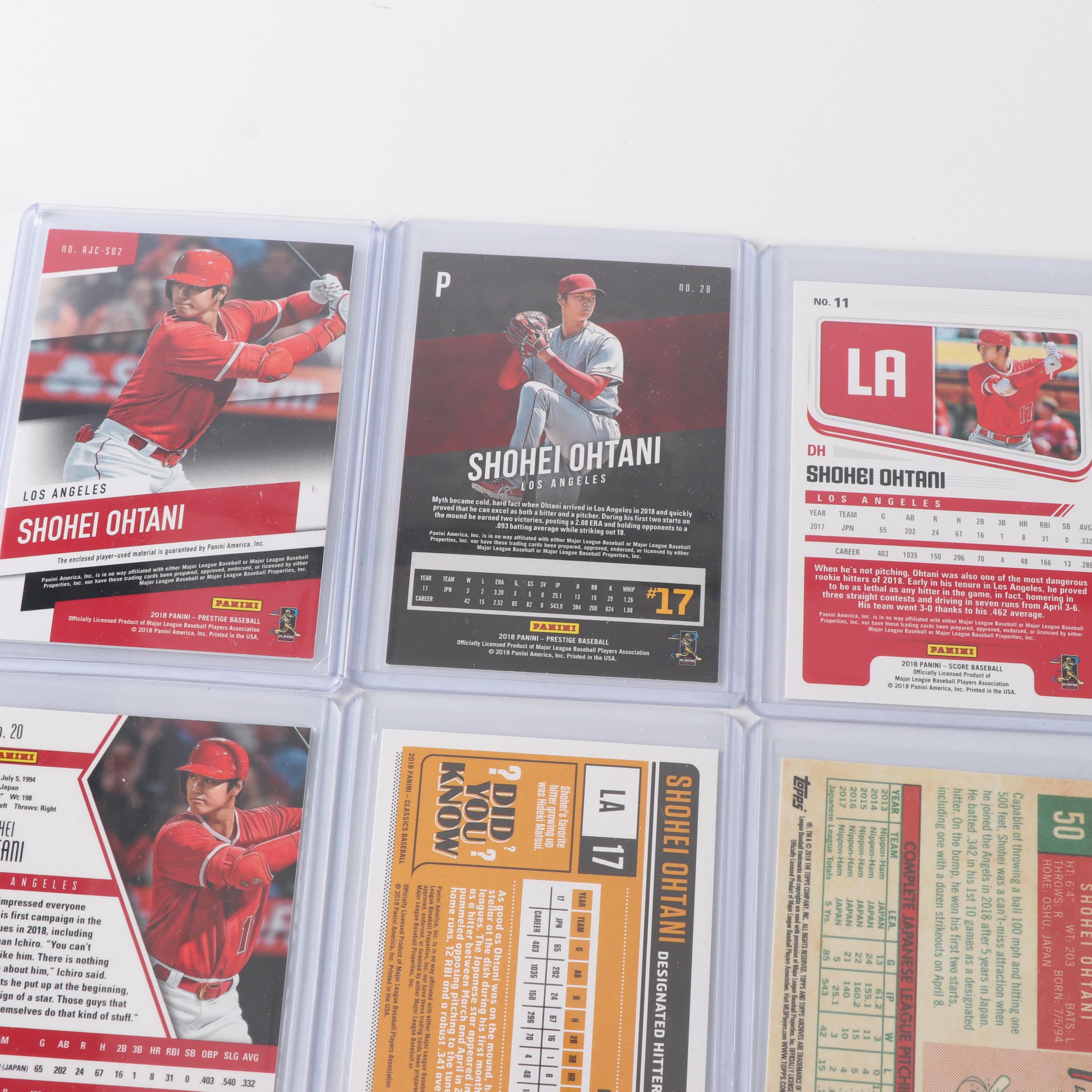 Shohei Ohtani Baseball Cards