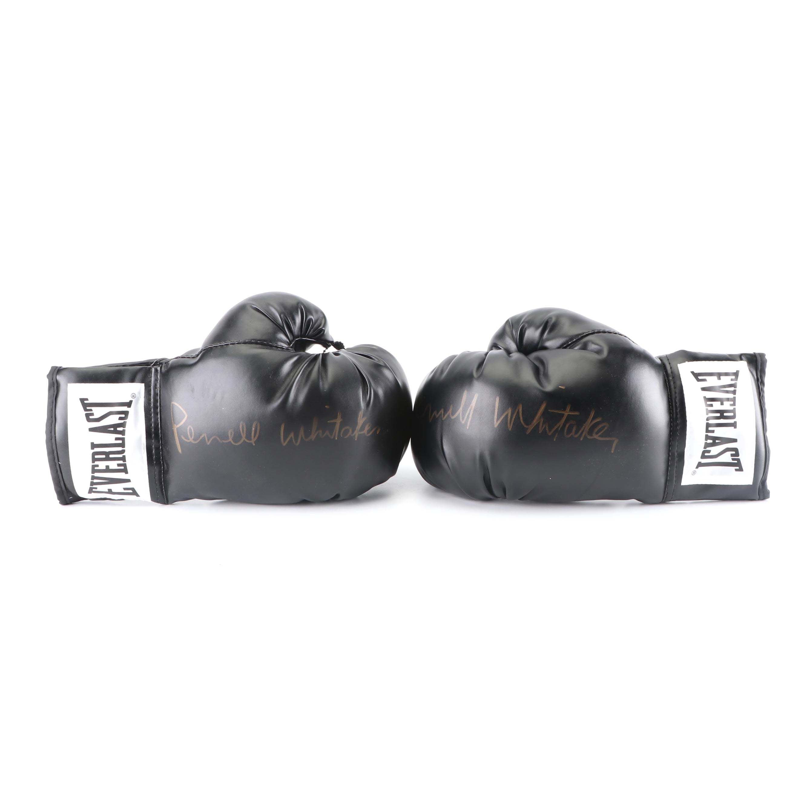 Pernell Whitaker Autographed Everlast Boxing Gloves