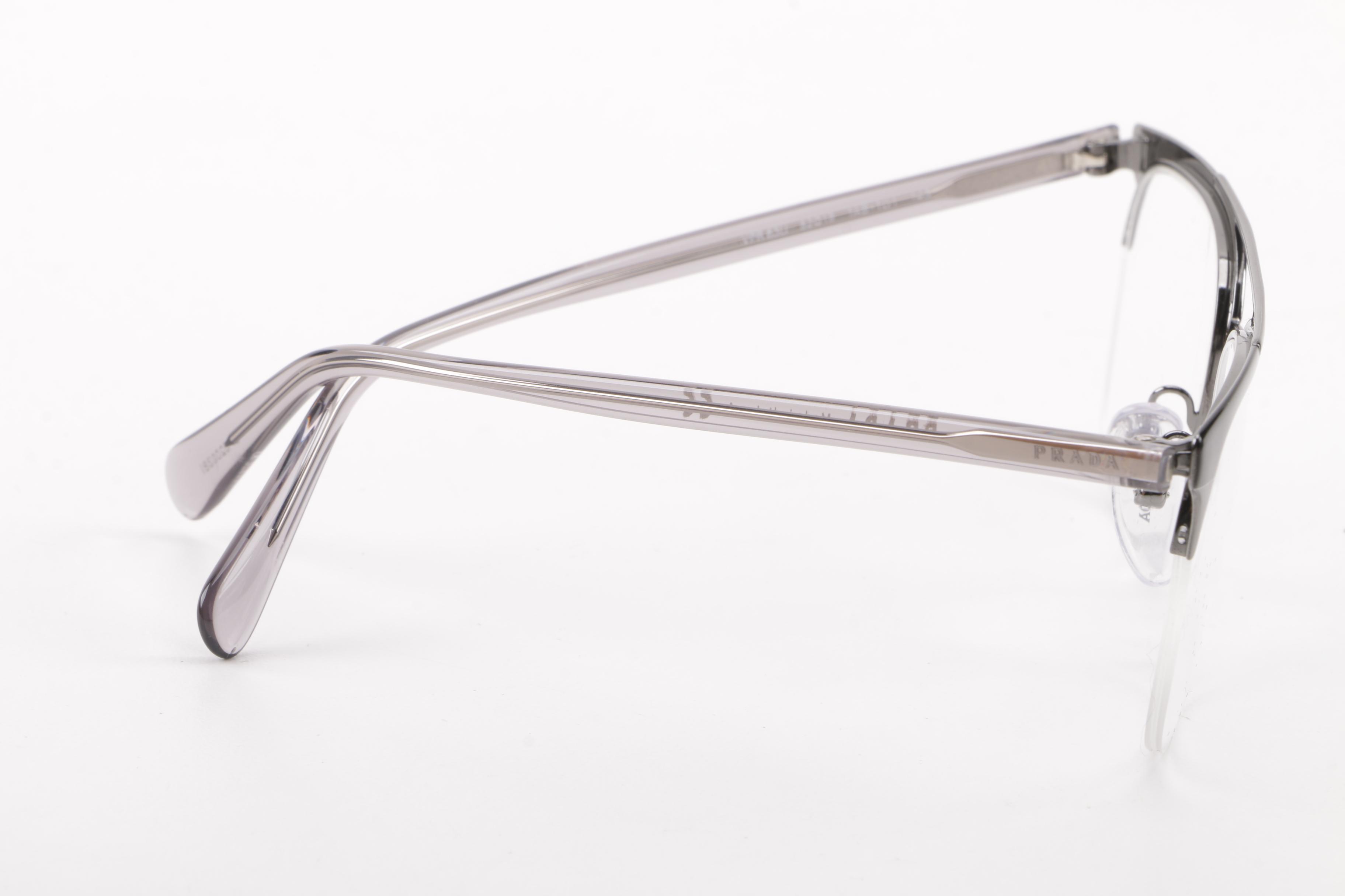 Prada VPR63U Semi-Rimless Eyeglasses