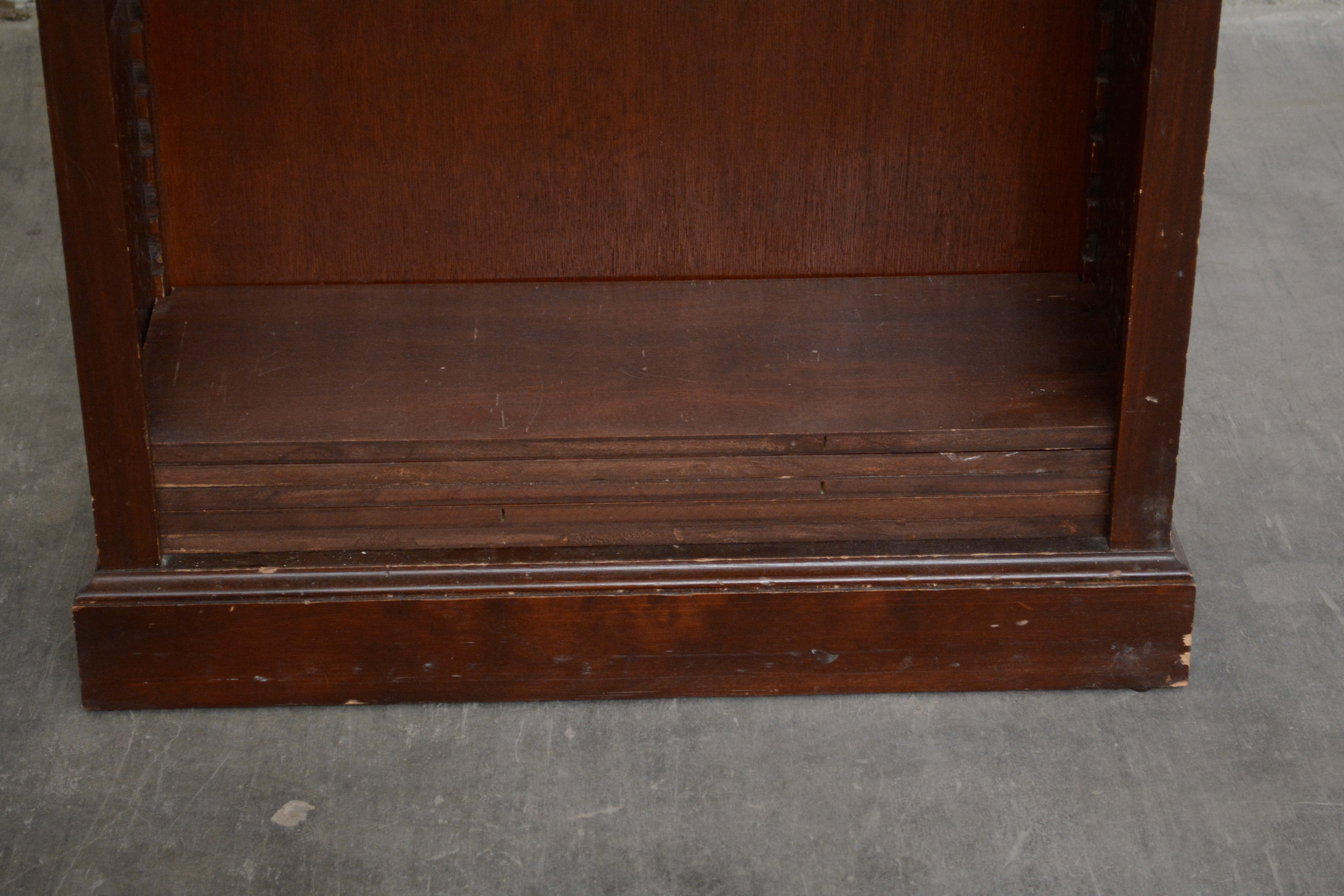 Neoclassical Style Mahogany Bookcase, Mid 20th Century