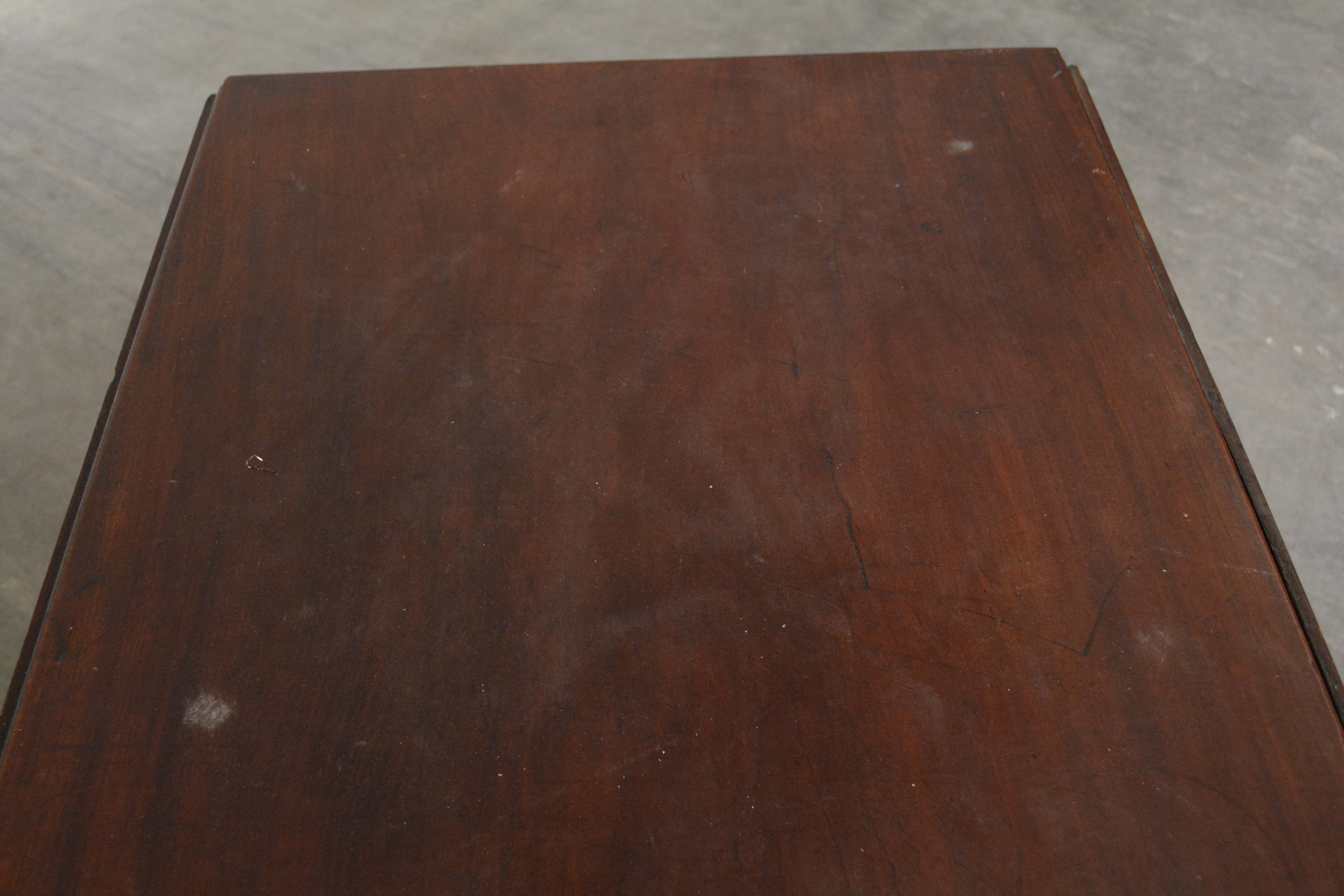 Classical Mahogany Drop-Leaf Table, Circa 1830