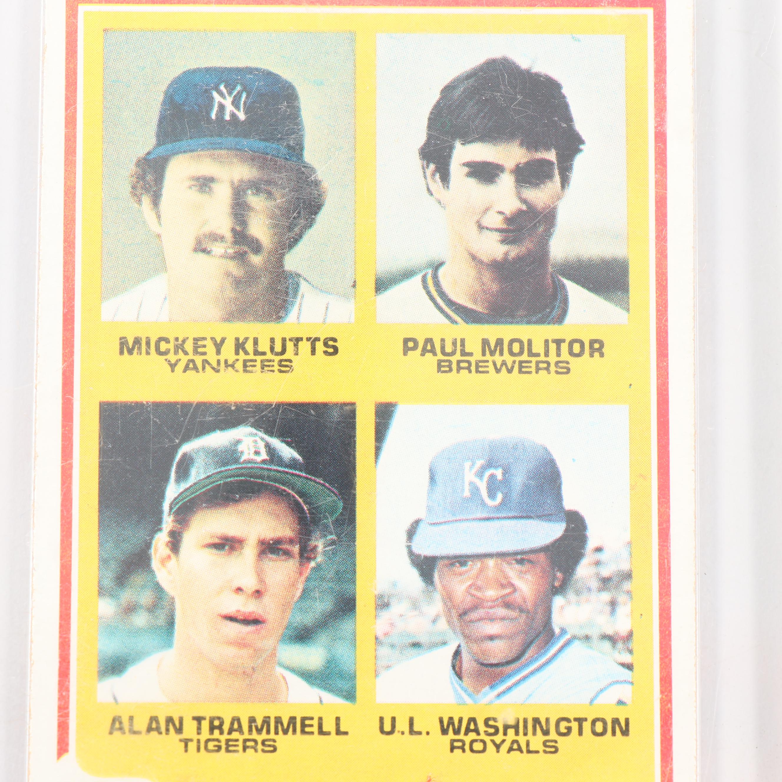 1978 Topps Rookie Shortstops #707 Baseball Card