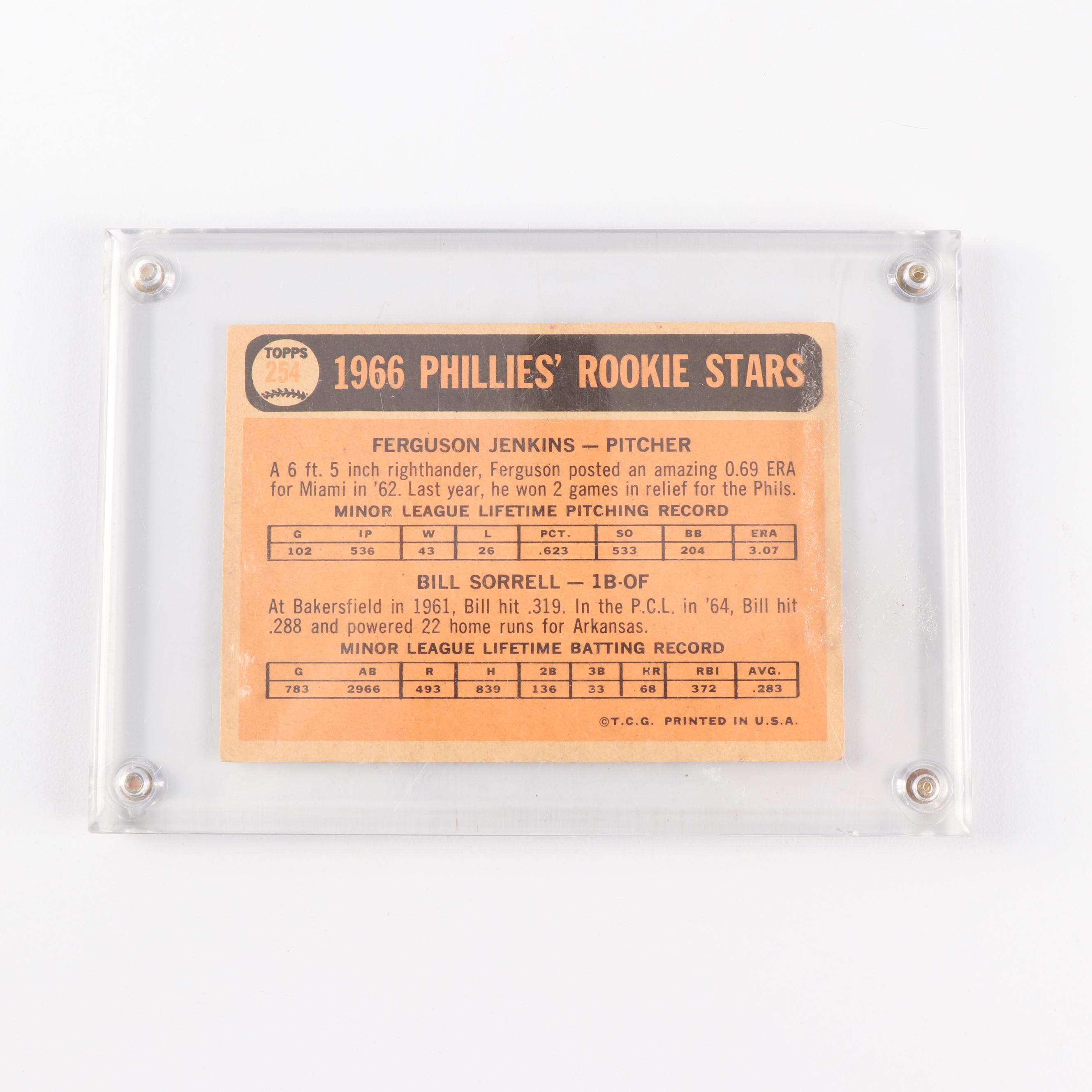 Vintage Topps Rookie Baseball Cards including PSA Graded Mark McGwire