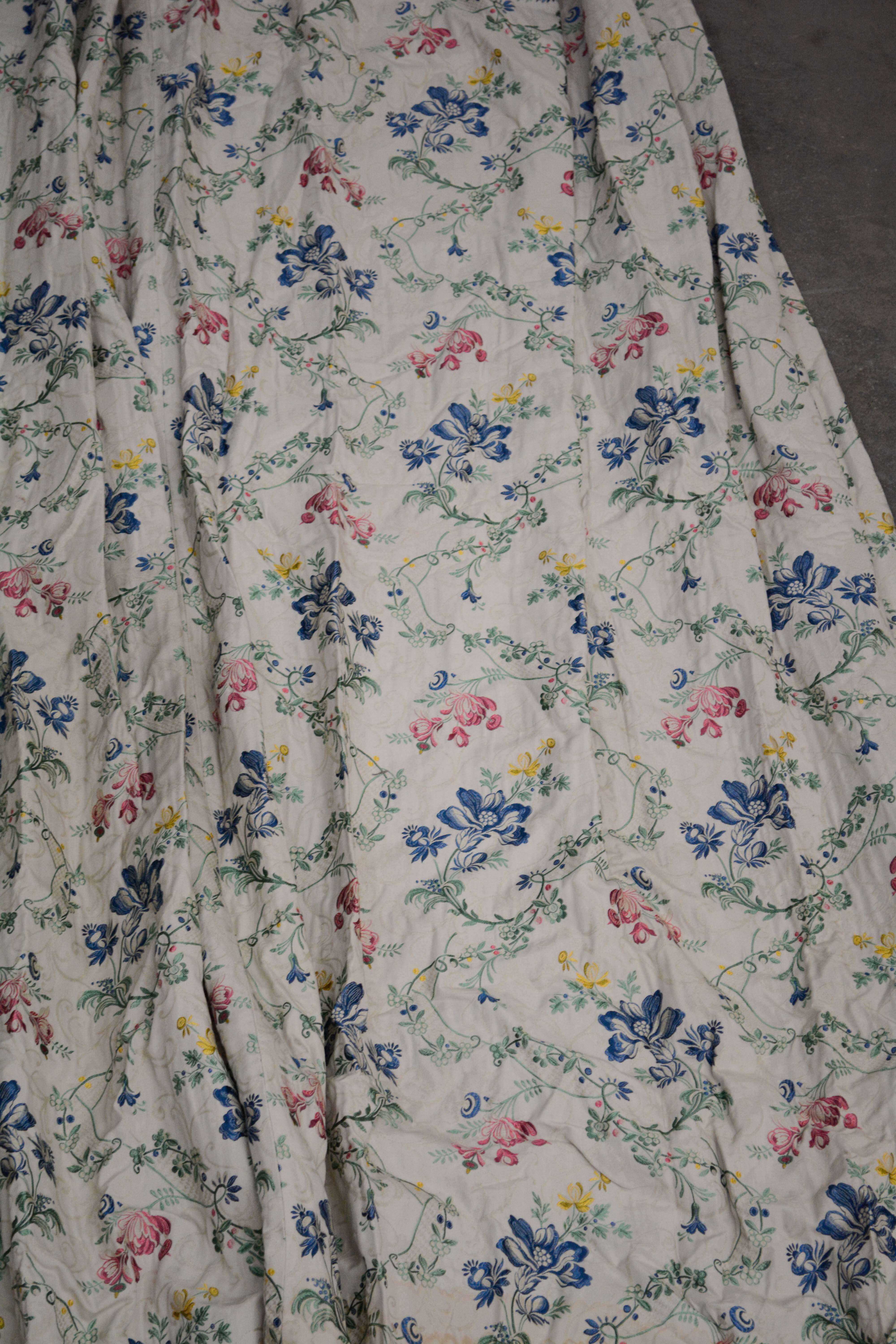 Floral Arabesque Jacquard Lined Drapery Panels