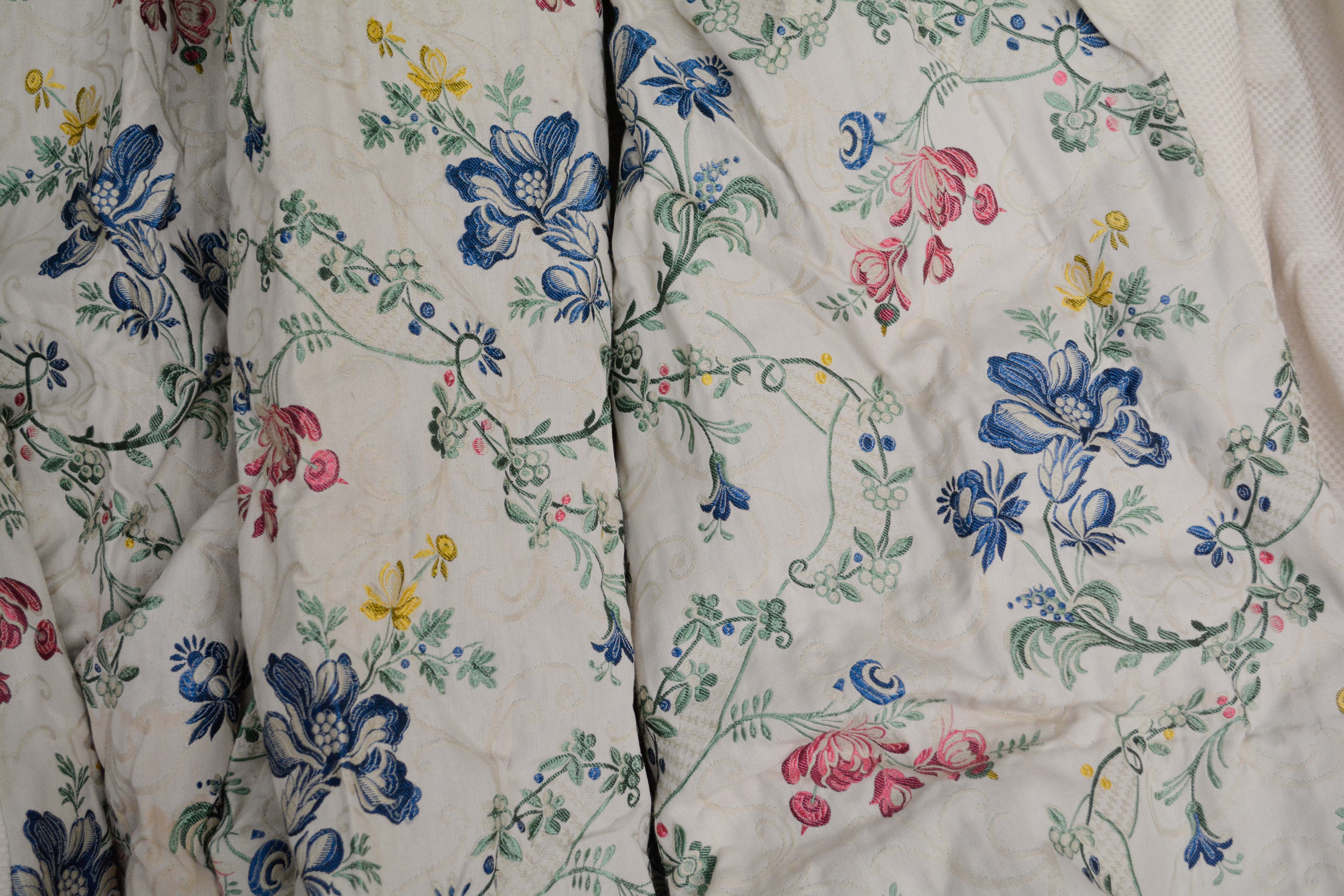 Floral Arabesque Jacquard Lined Drapery Panels