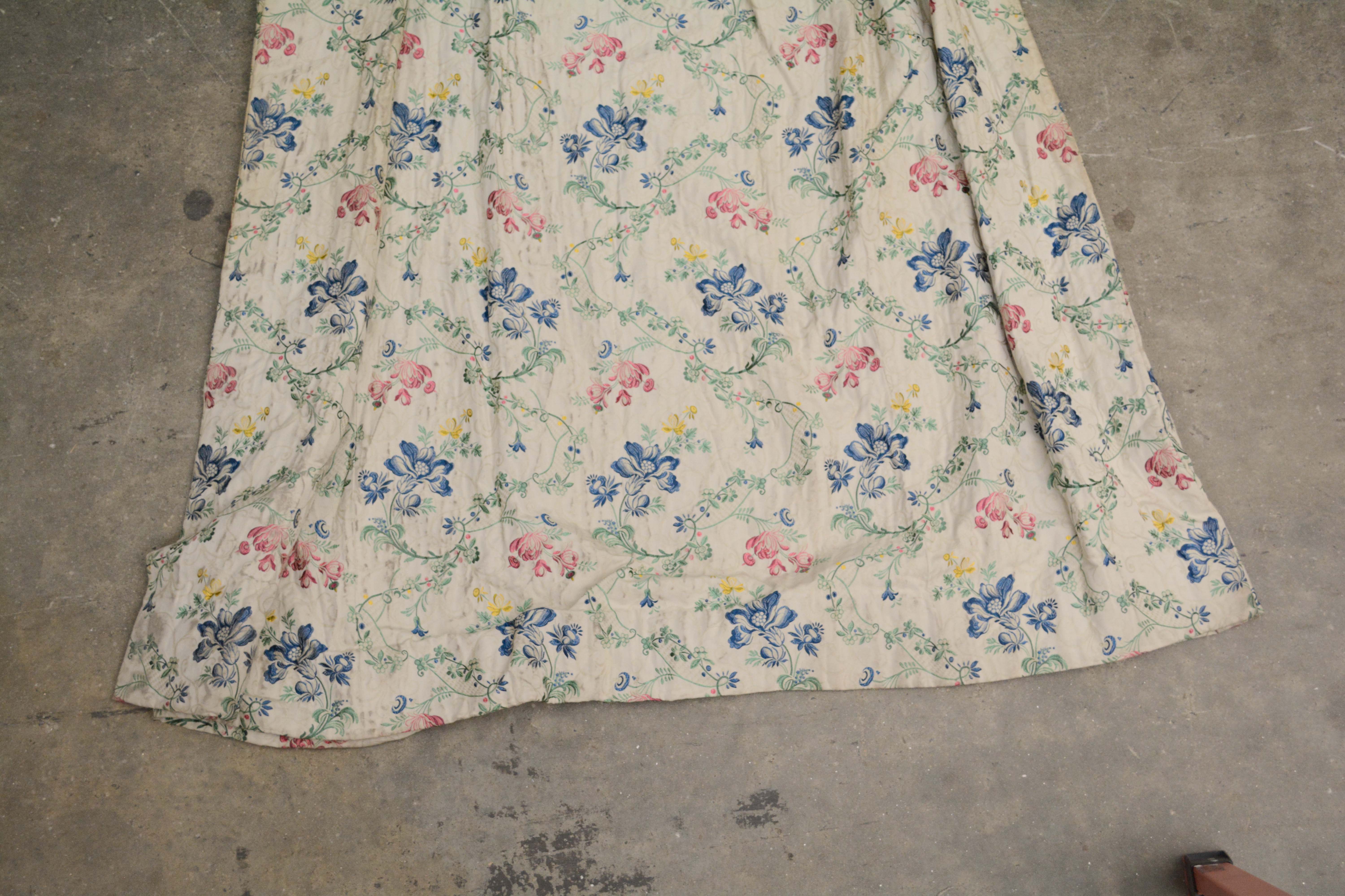 Floral Arabesque Jacquard Lined Drapery Panels