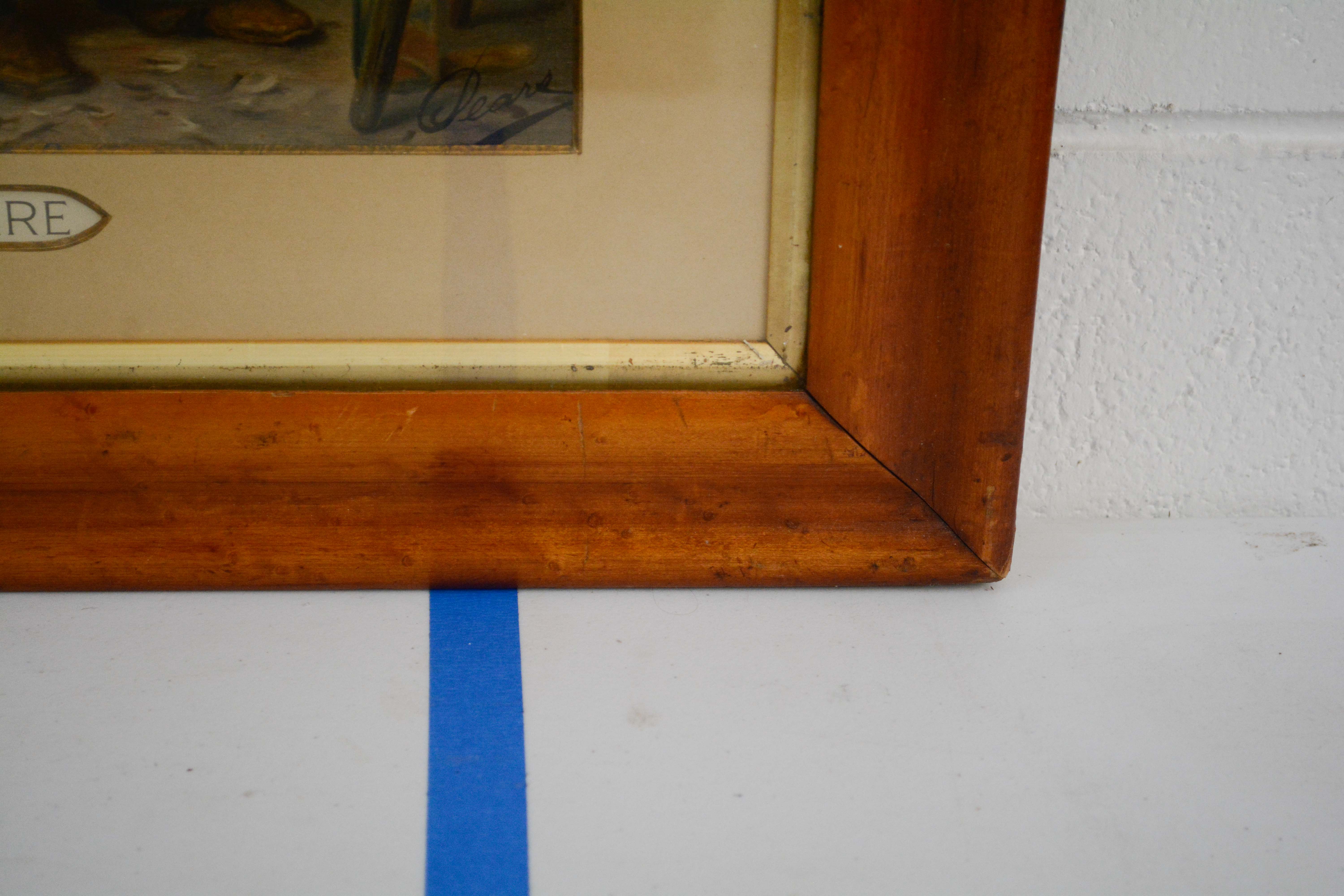 Offset Lithograph after Edwin Landseer "Shoeing"