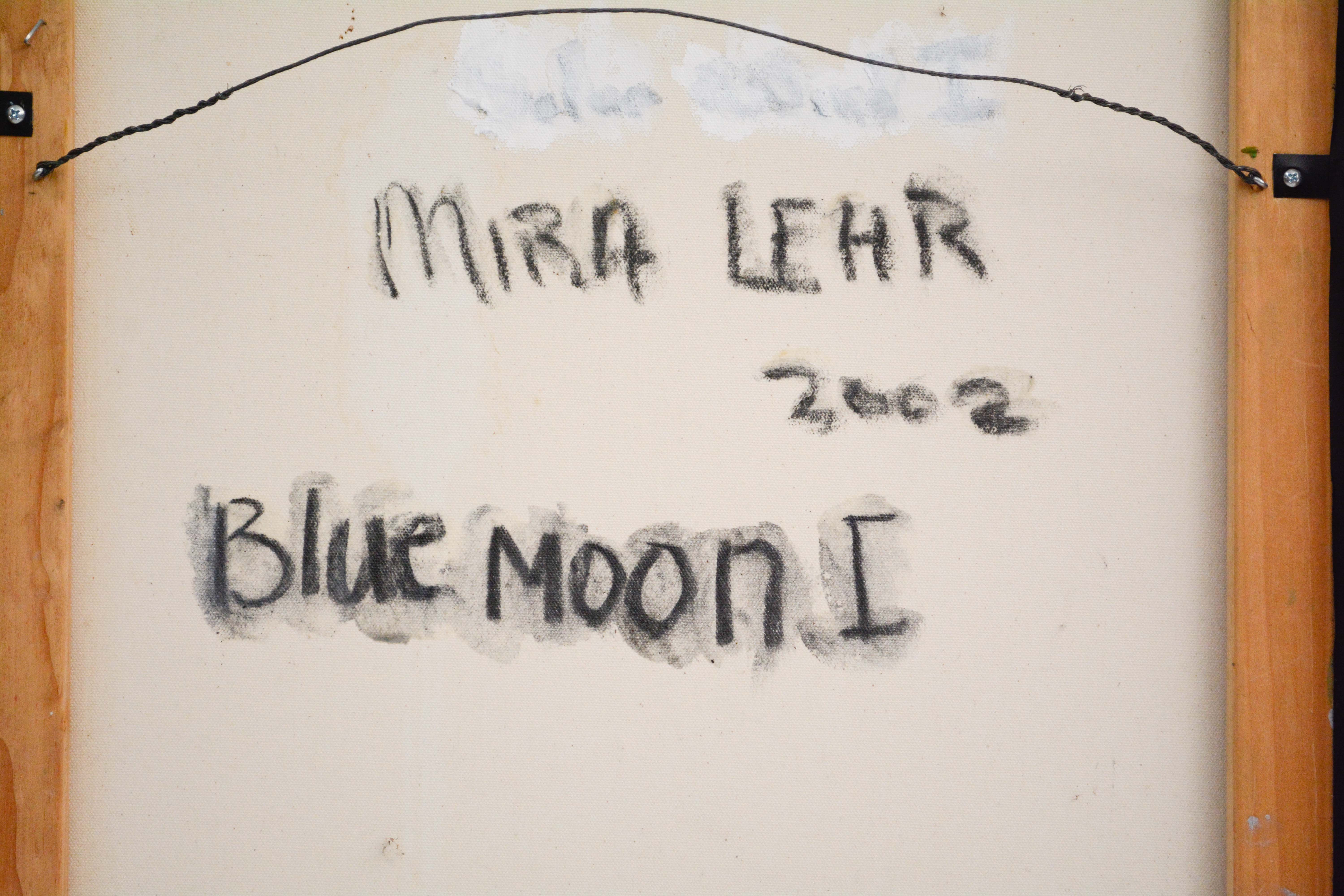Mira Lehr Acrylic Painting "Blue Moon 1"
