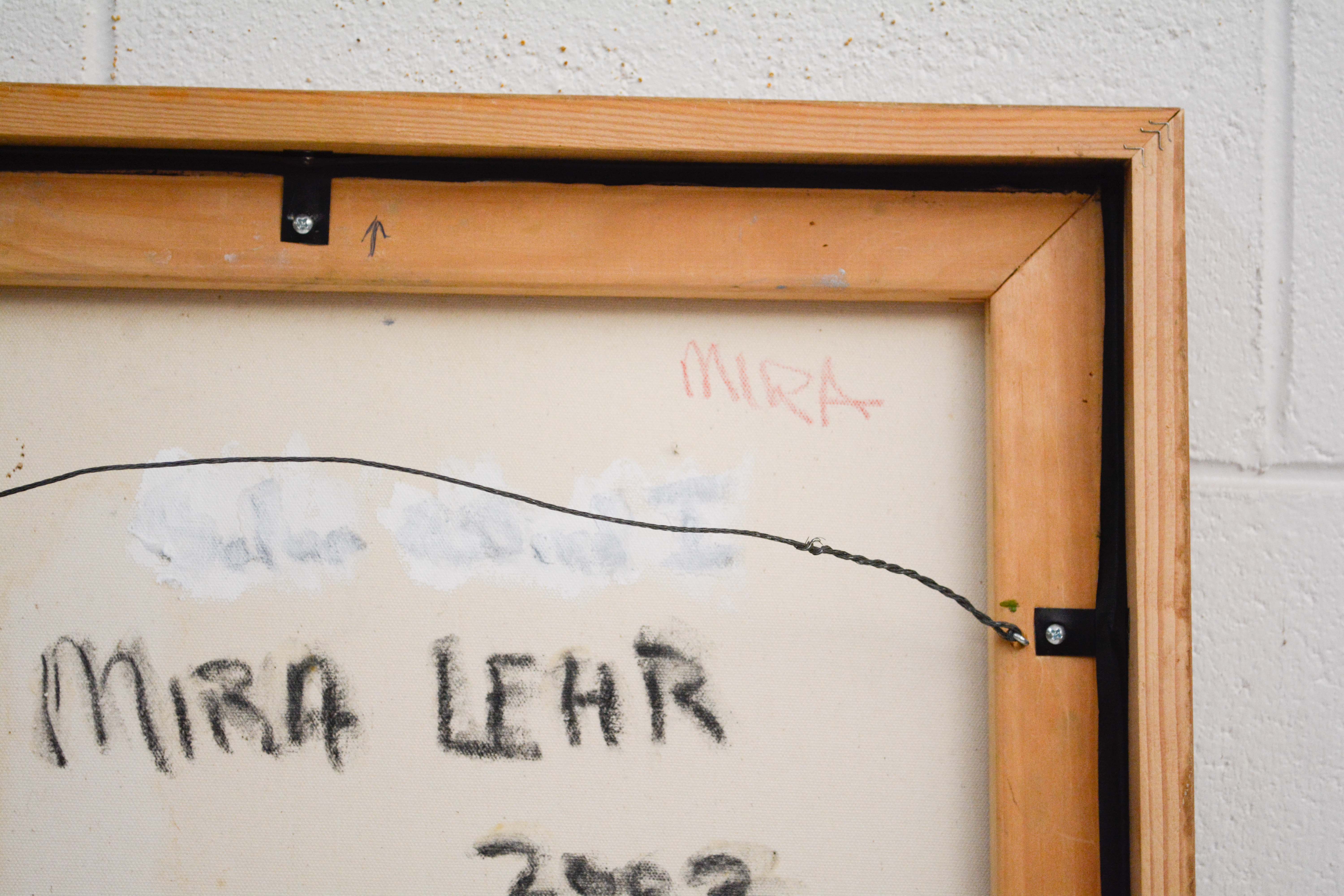 Mira Lehr Acrylic Painting "Blue Moon 1"