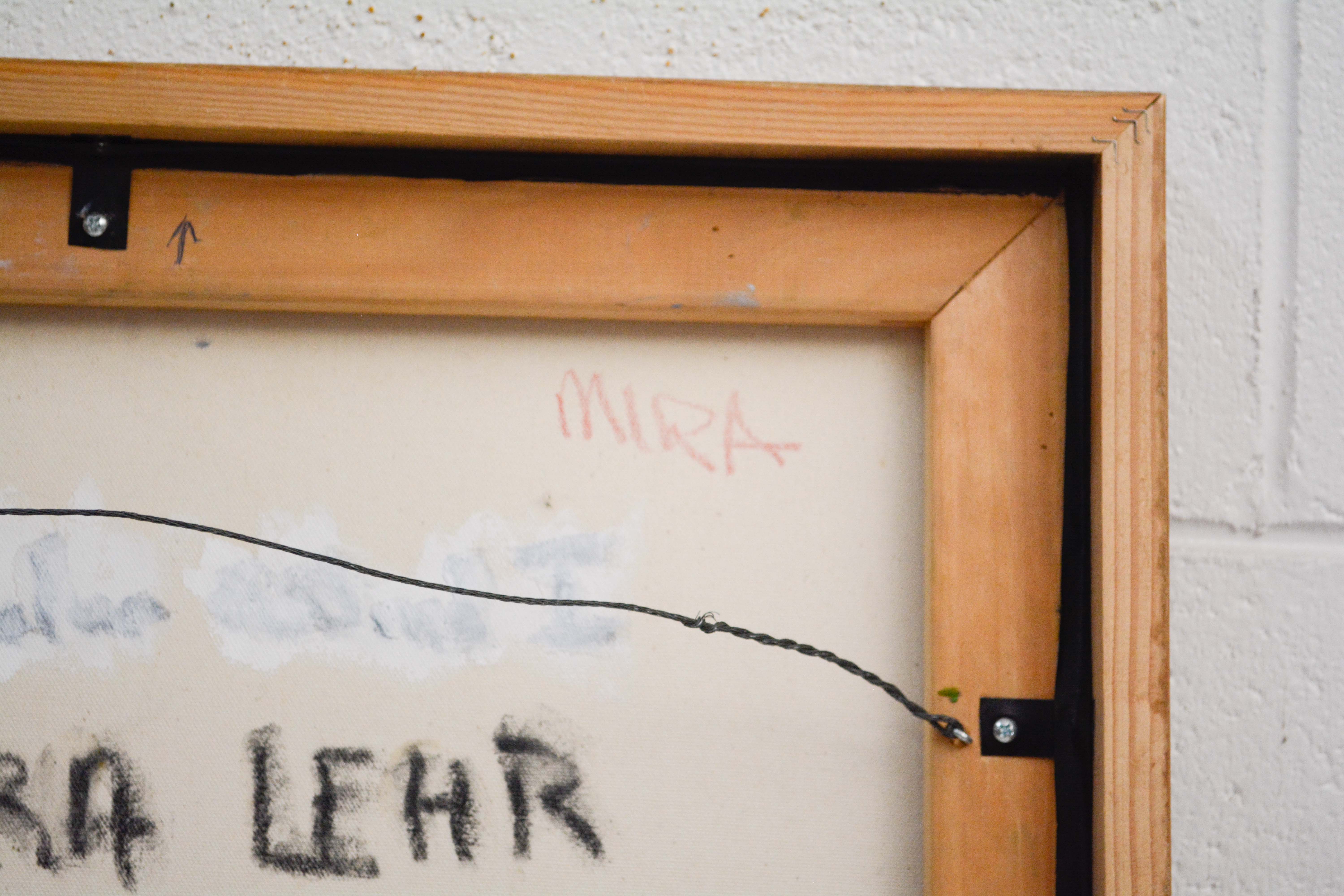 Mira Lehr Acrylic Painting "Blue Moon 1"