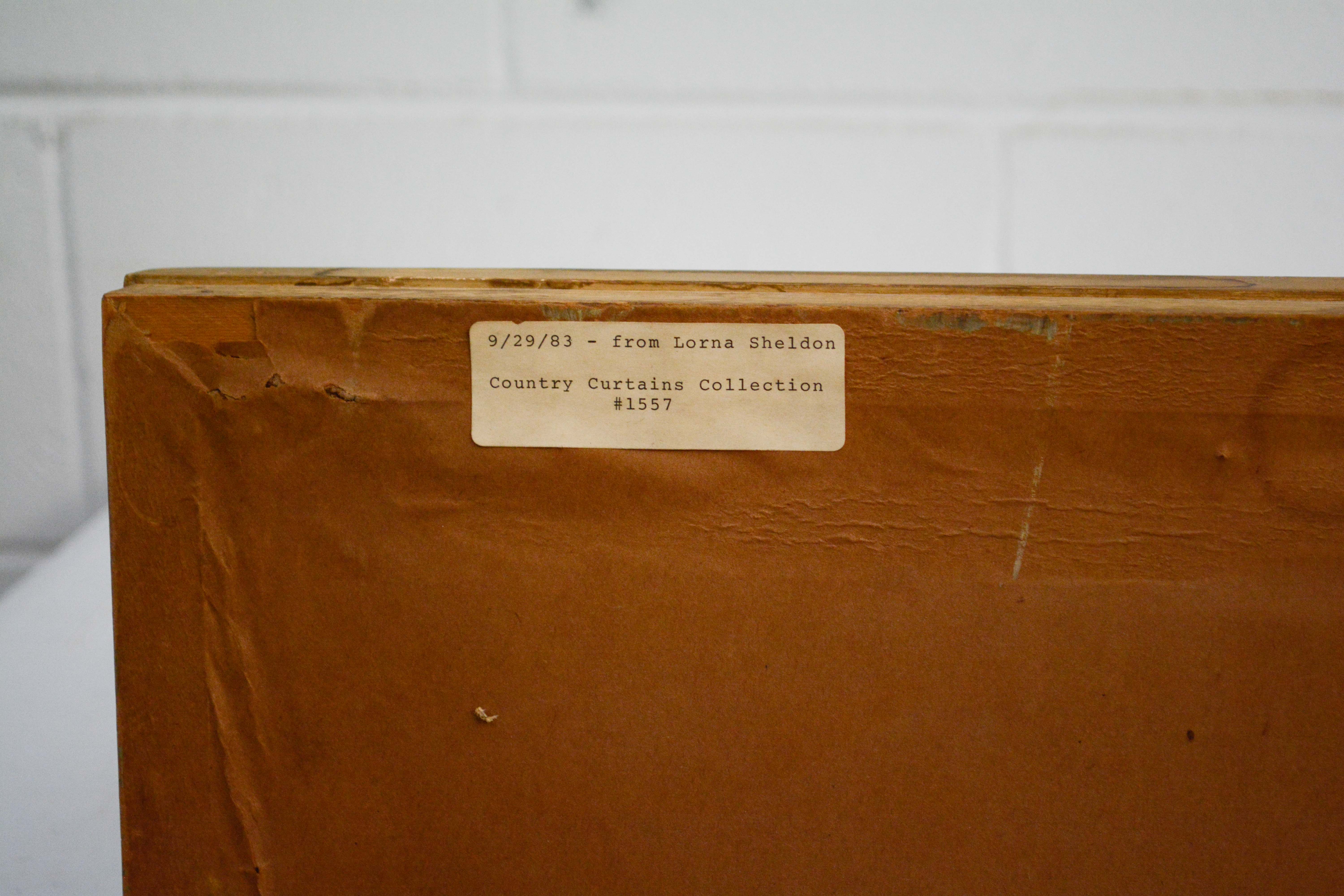 Late 19th Century Needlepoint Depicting Marie de Medici and Cardinal Richelieu