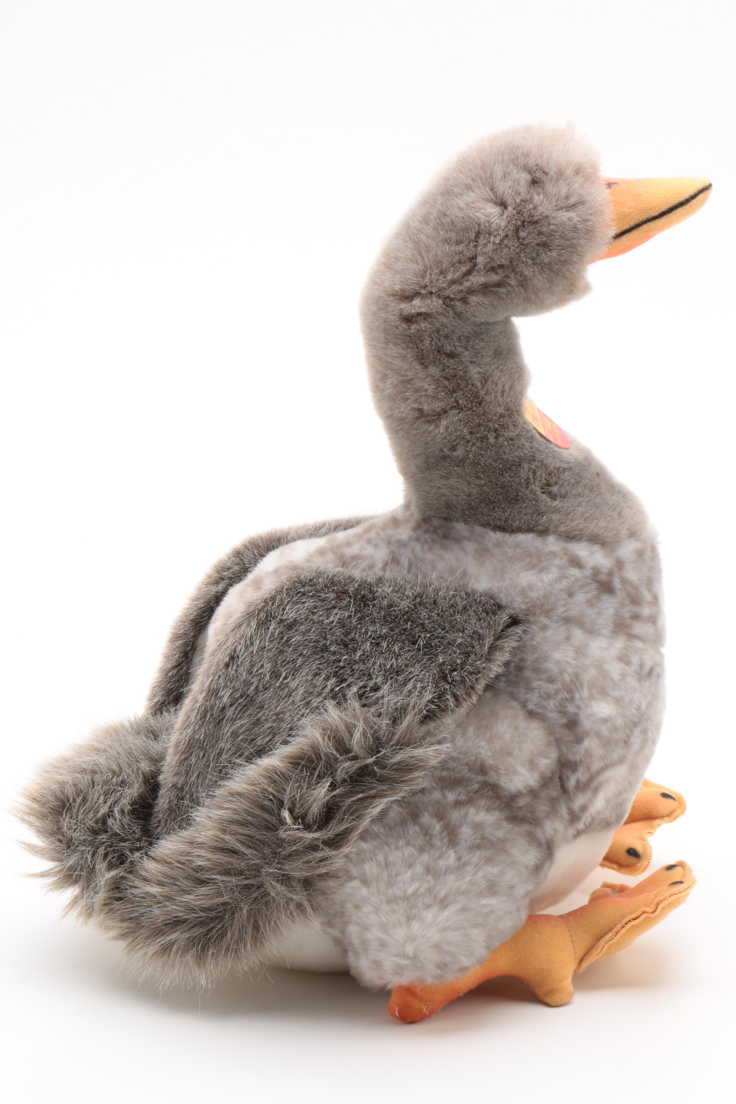 Steiff "Graugans" Greylag Goose Plush Animal