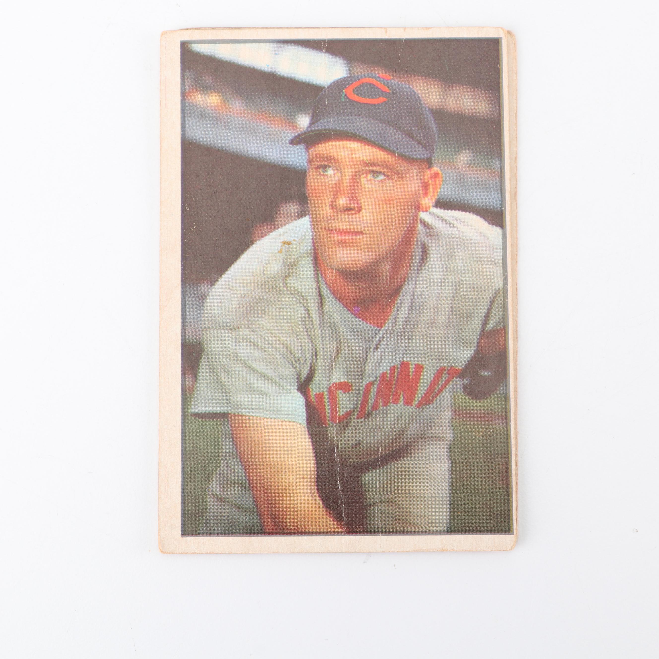 1953 Bowman and 1962 Topps Baseball Cards