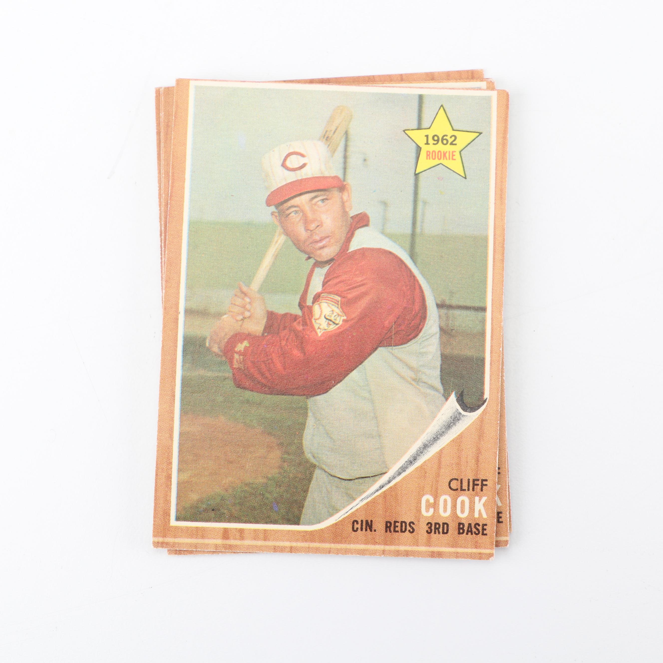 1953 Bowman and 1962 Topps Baseball Cards