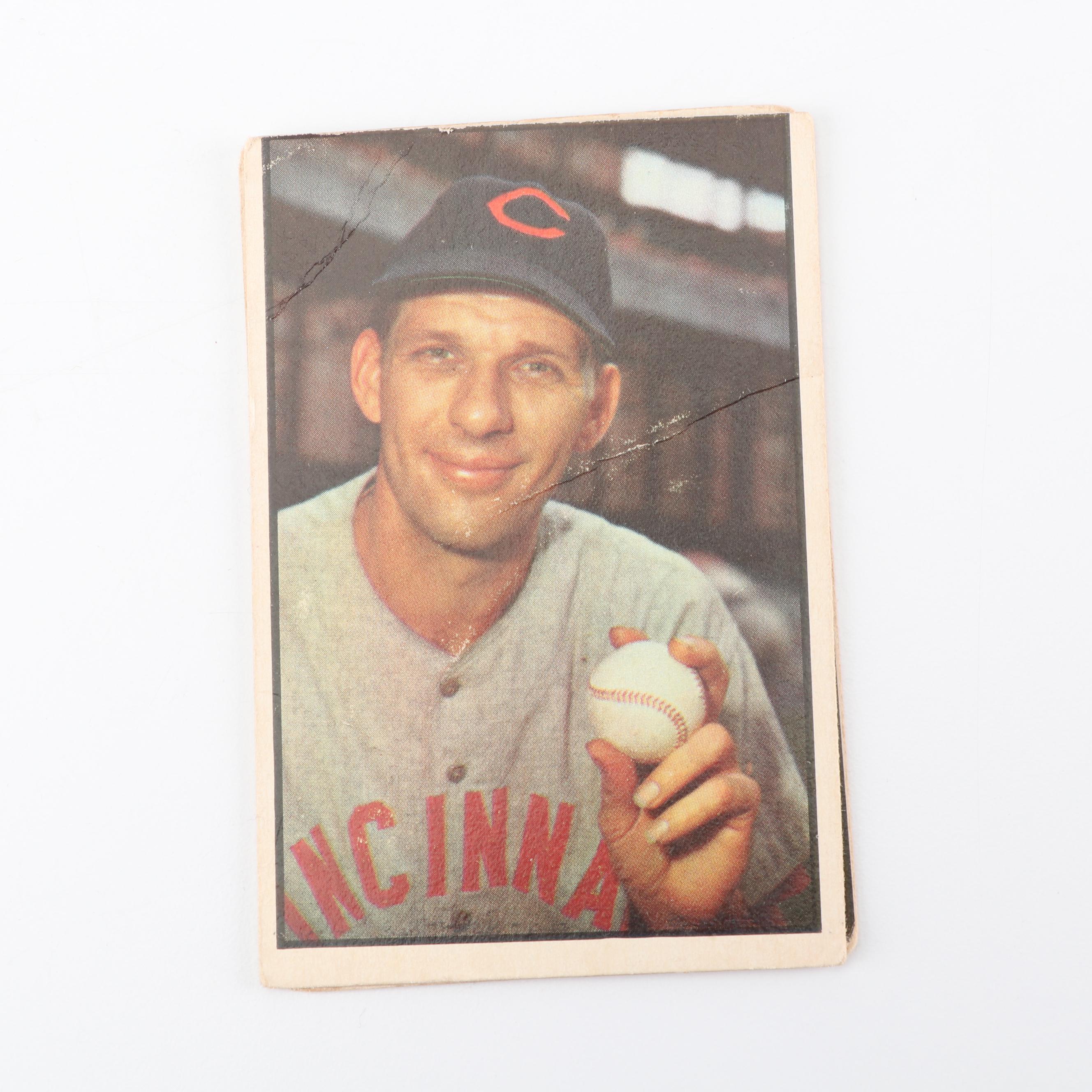 1953 Bowman and 1962 Topps Baseball Cards