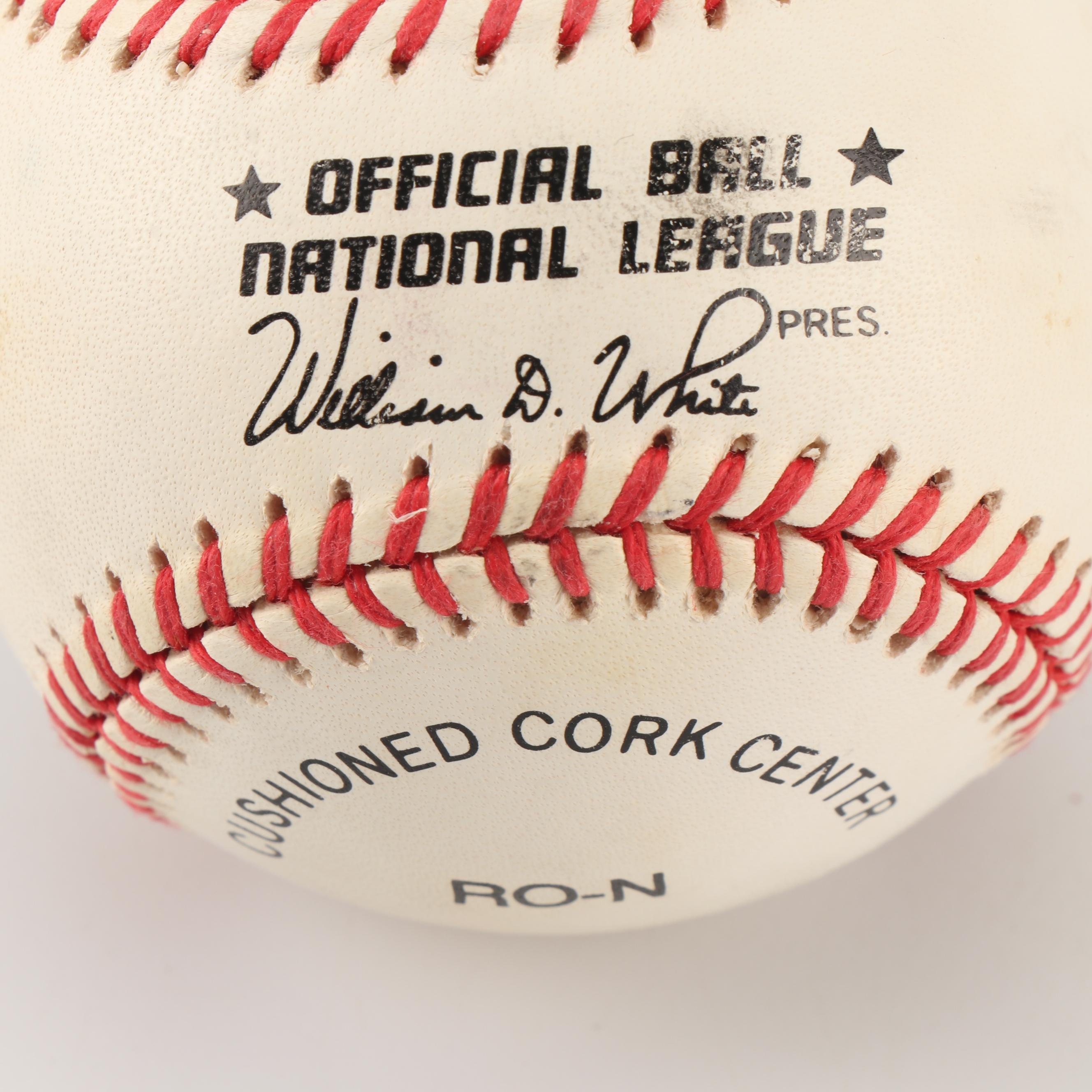 Duke Snider Autographed Baseball