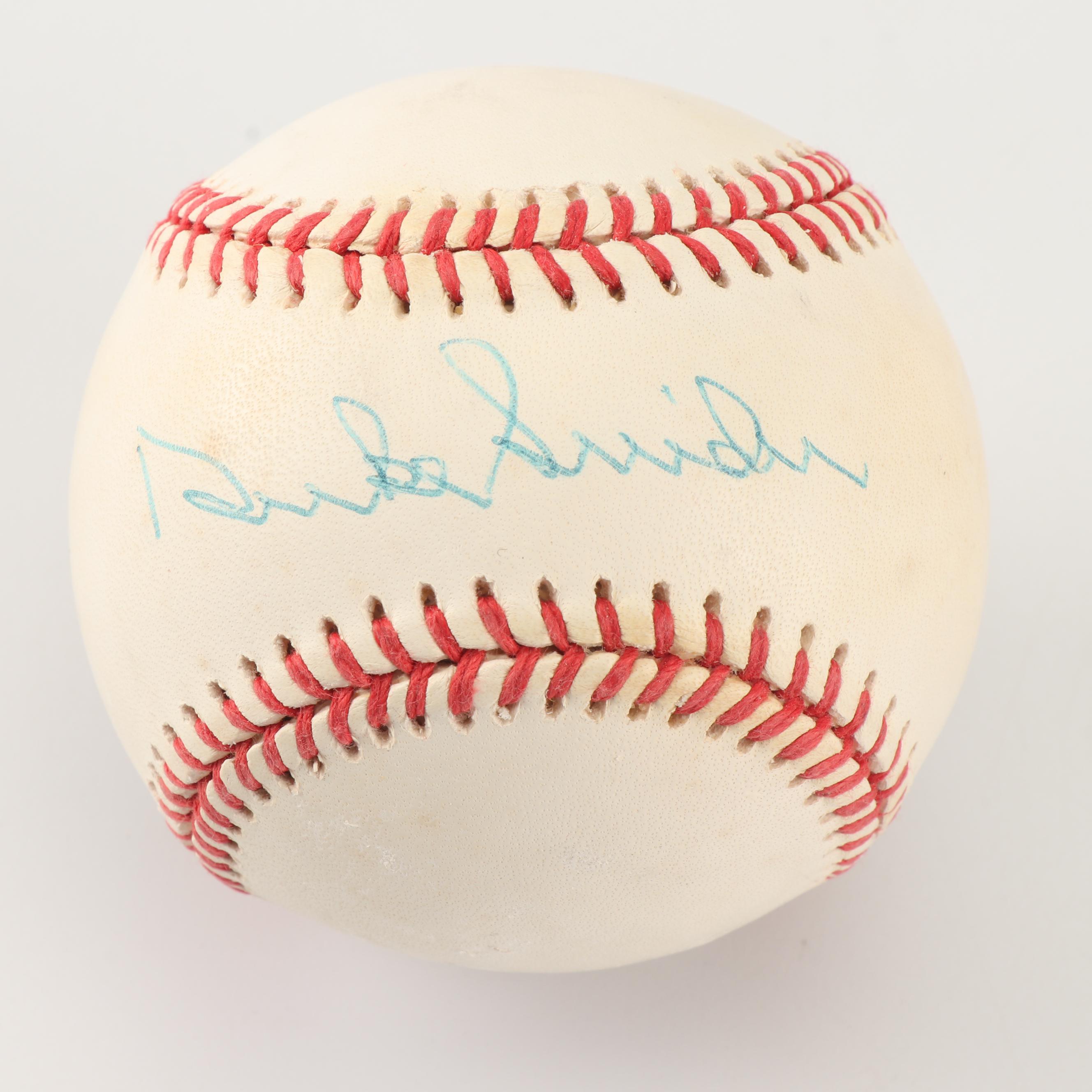 Duke Snider Autographed Baseball