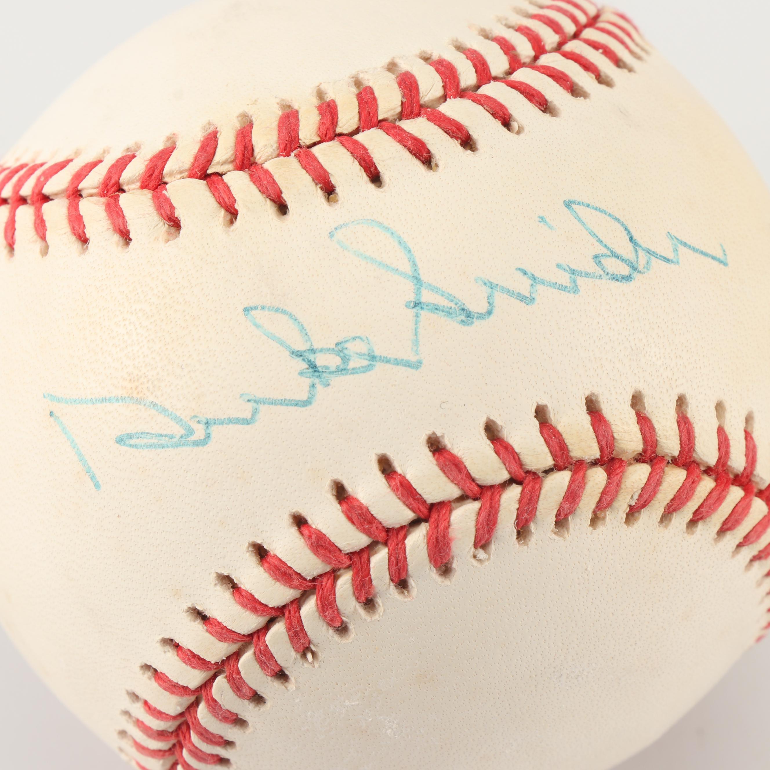 Duke Snider Autographed Baseball