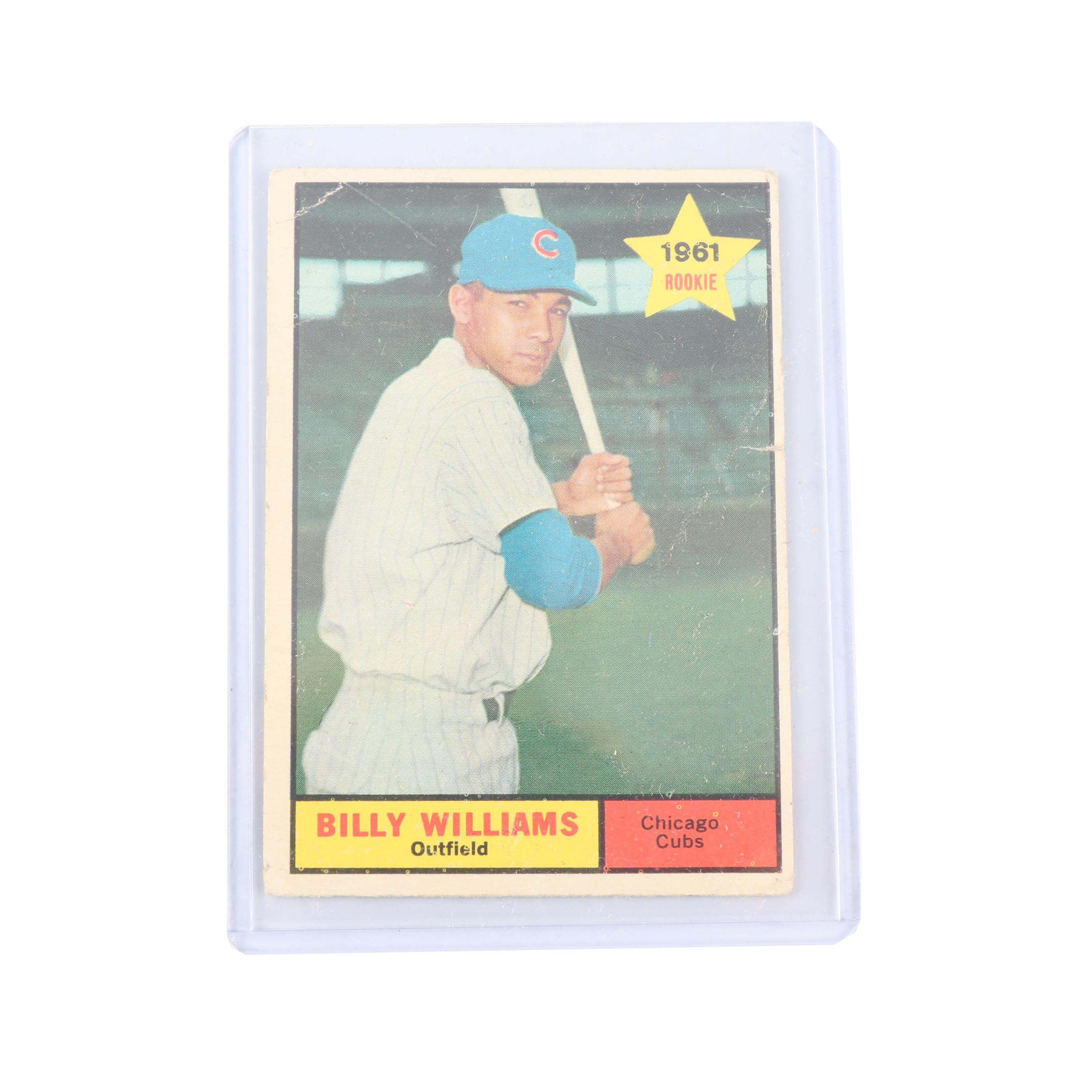 1961 Topps Billy Williams Rookie Card