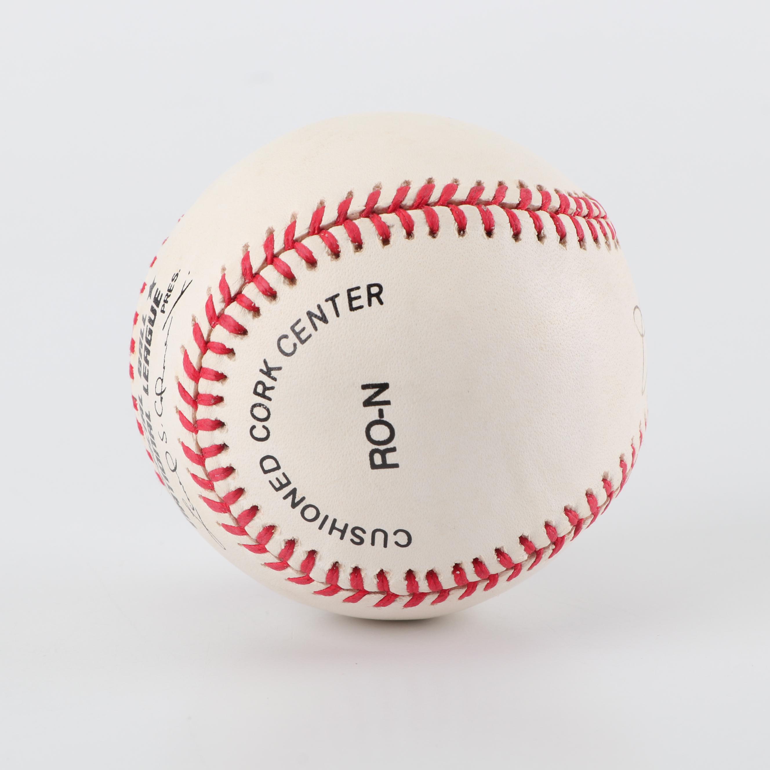 Jim Bunning Autographed Baseball