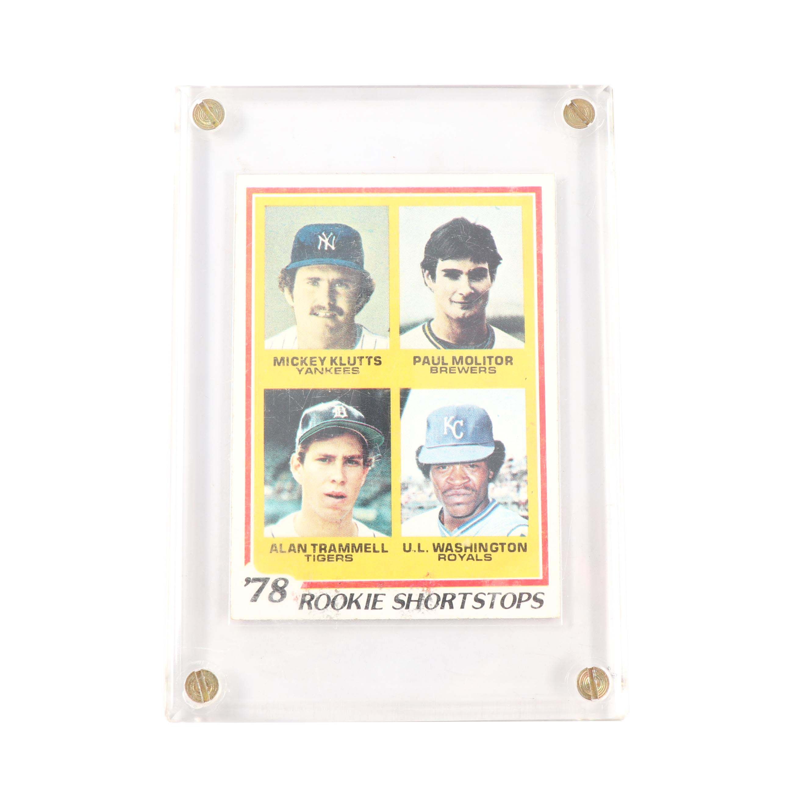 1978 Topps Rookie Shortstops #707 Baseball Card