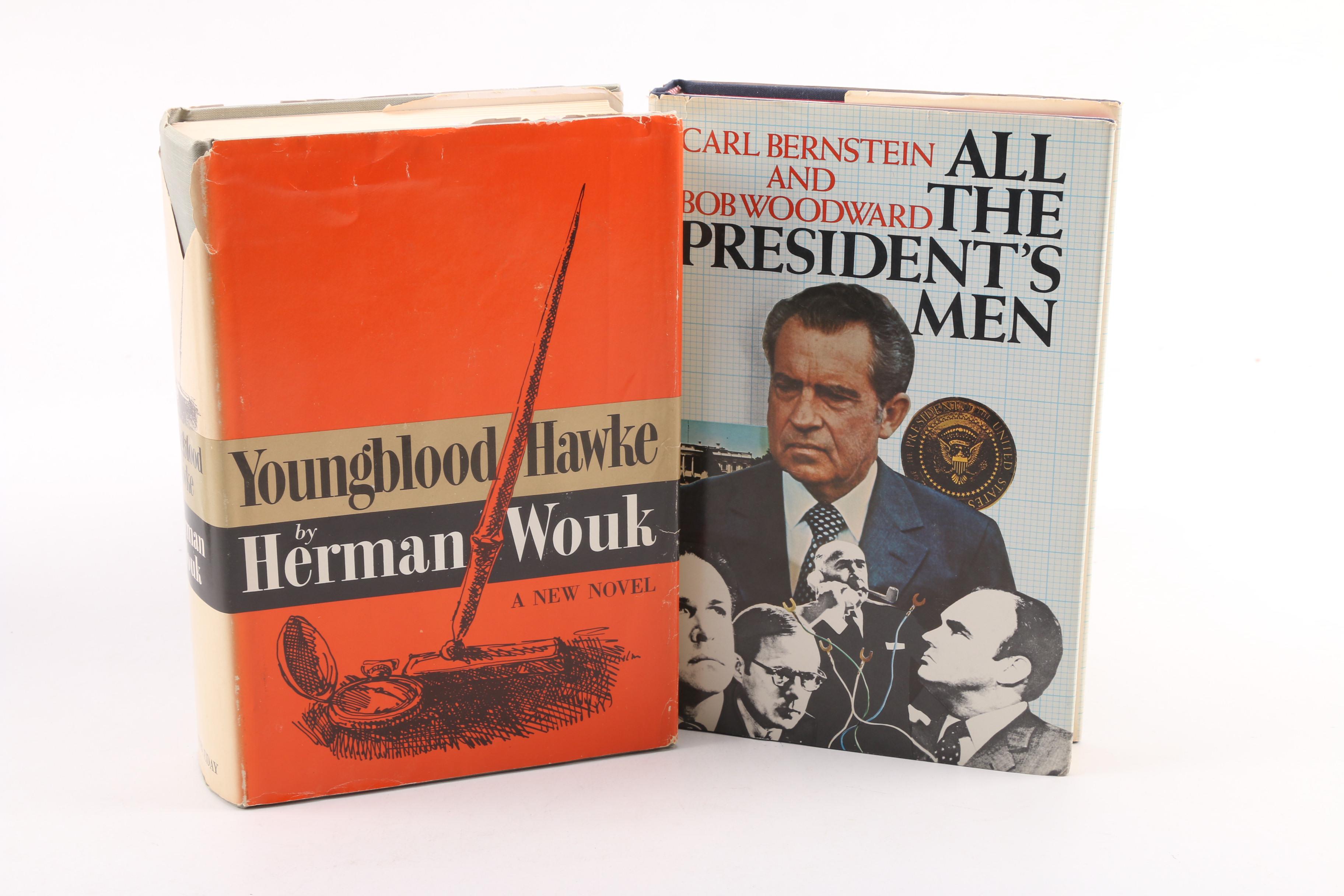 Vintage Books by Bob Woodward, Norman Mailer, John Gardner, and More
